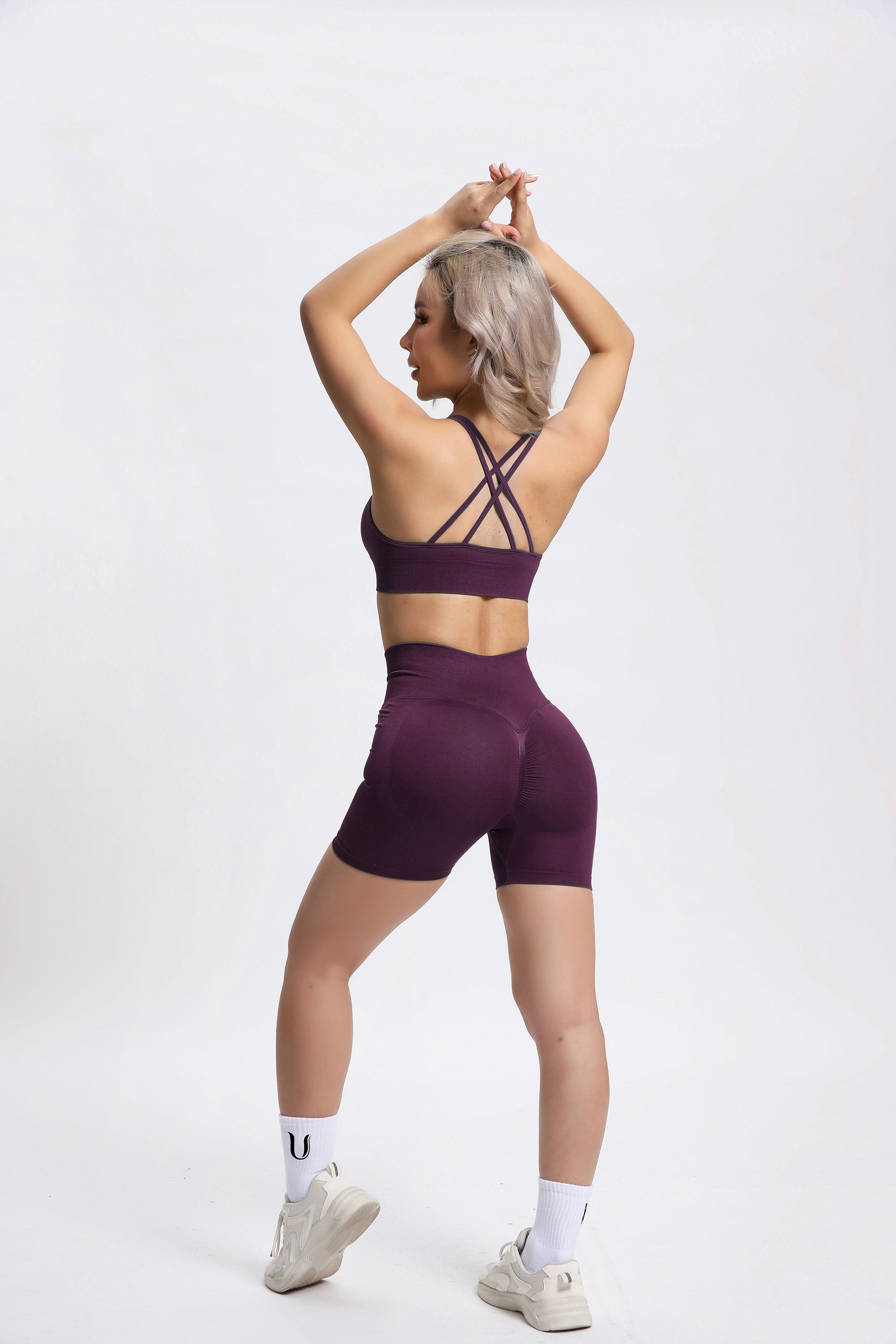 Mallas sin costuras Olivia - Morado