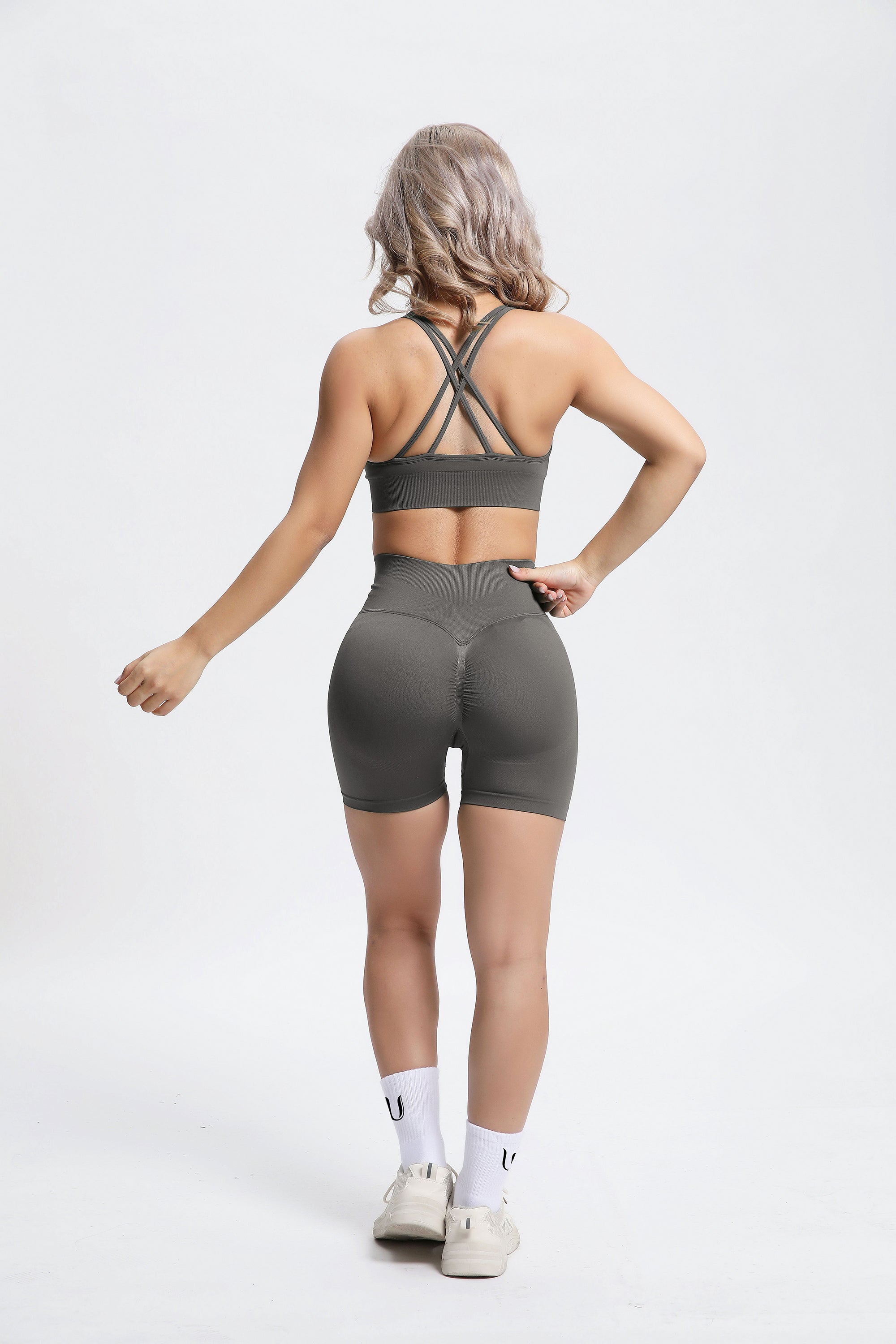 Mallas sin costuras Olivia - Gris