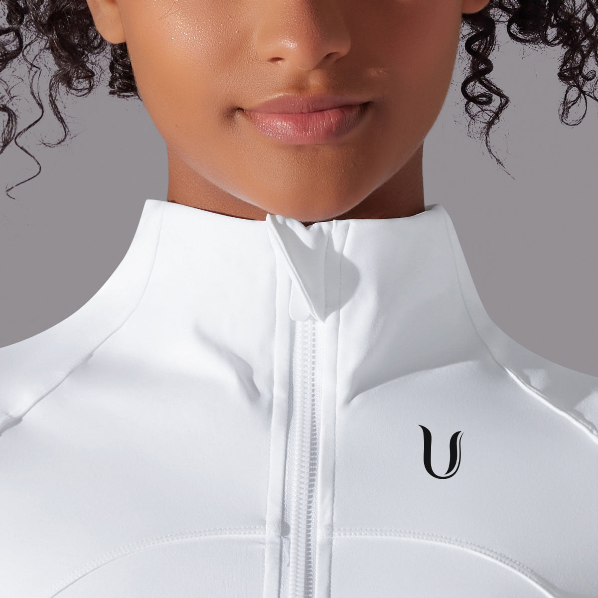 Cloe | Chaqueta Performance con cremallera - Blanco