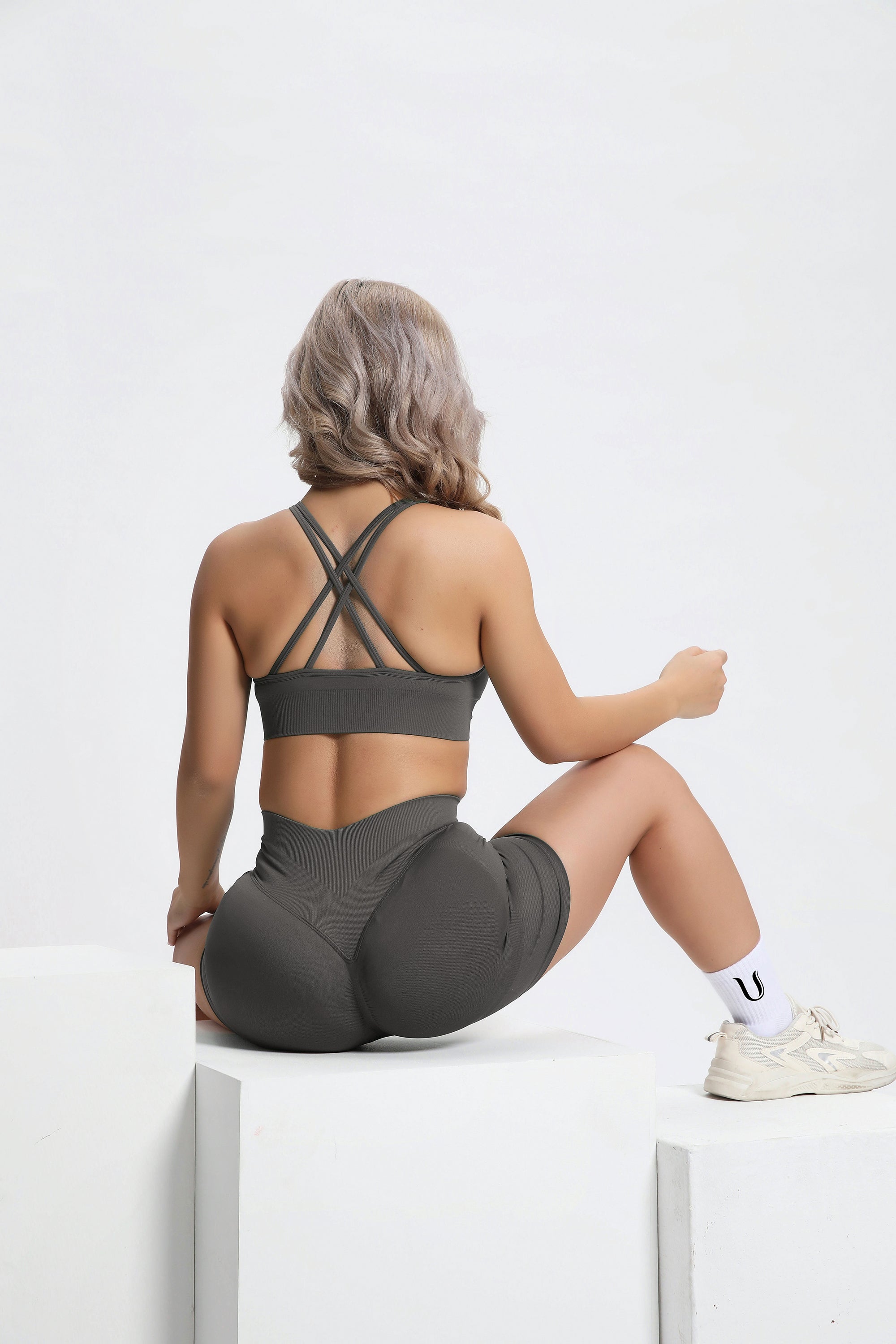Mallas sin costuras Olivia - Gris