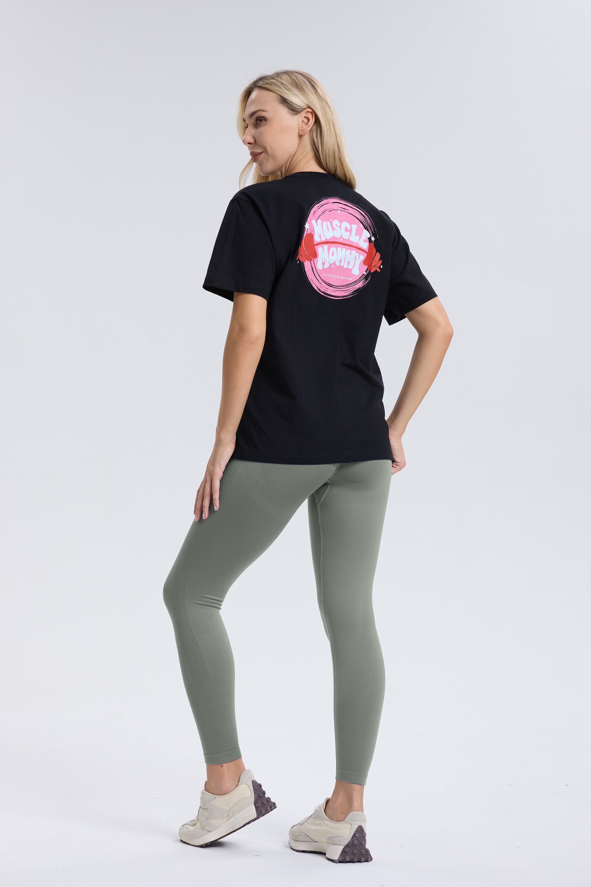 EDICIÓN LIMITADA Ultimate Gainz | Muscle Mommy Shirt - Negro