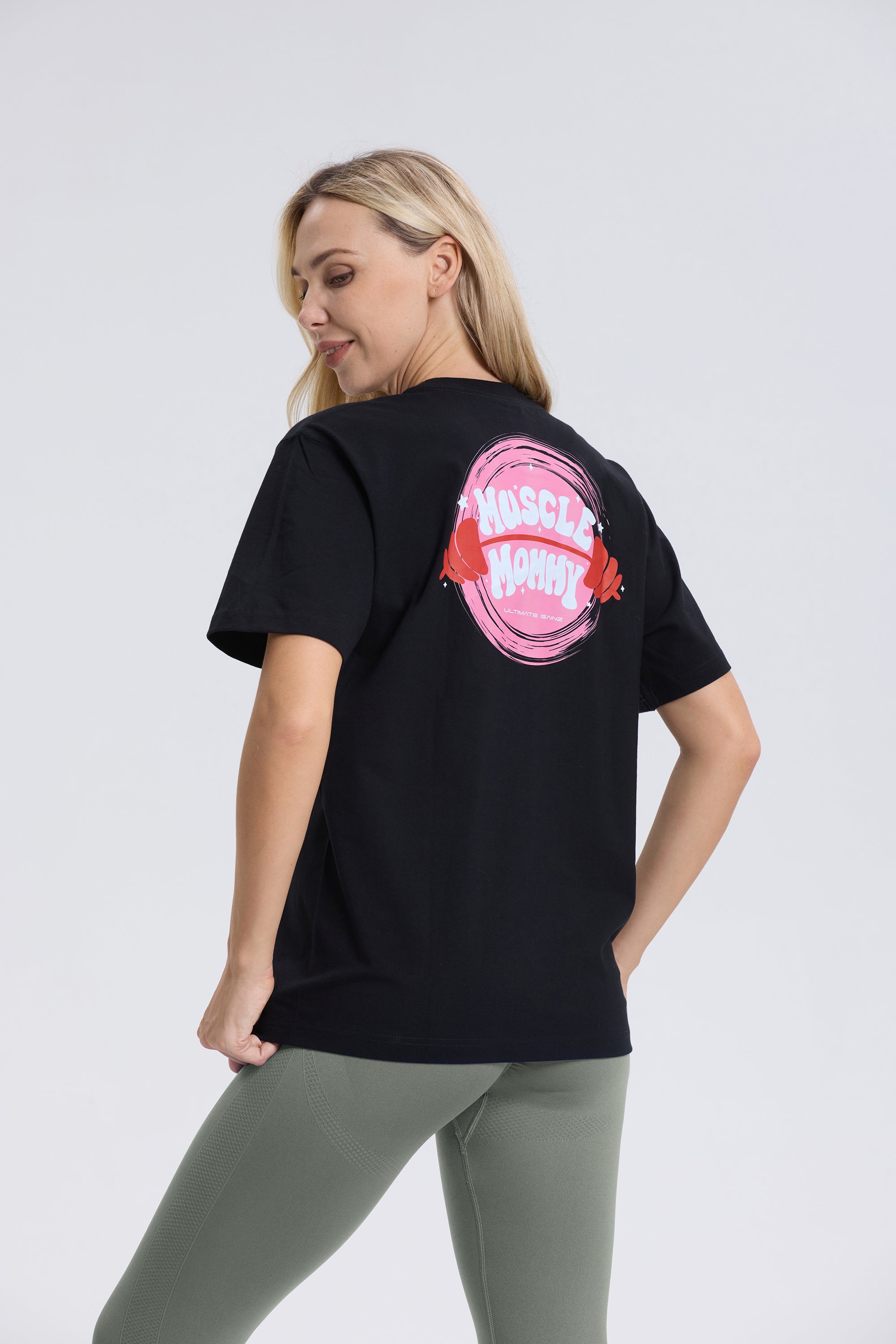 EDICIÓN LIMITADA Ultimate Gainz | Muscle Mommy Shirt - Negro