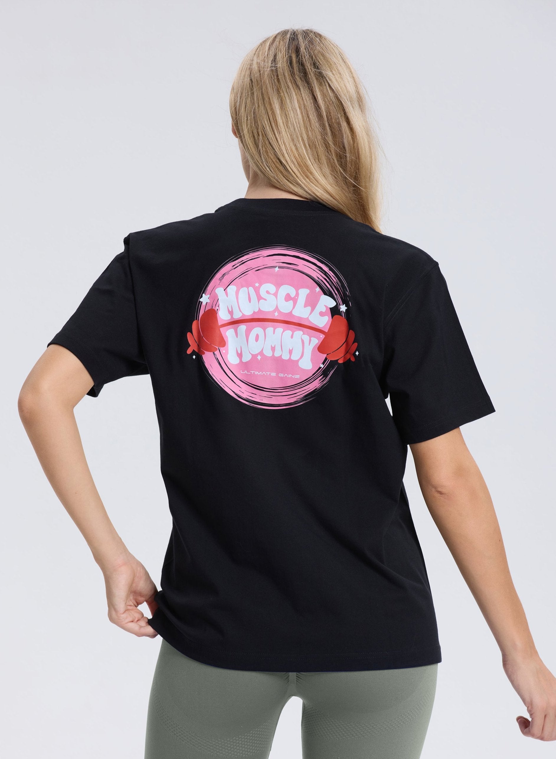 EDICIÓN LIMITADA Ultimate Gainz | Muscle Mommy Shirt - Negro