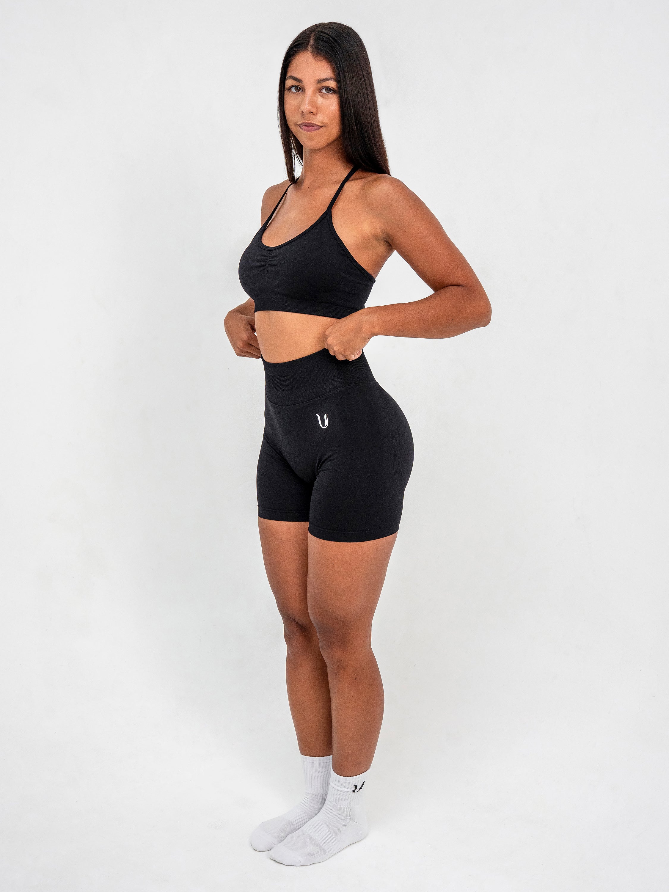 Luna | Top Deportivo Ajustable Premium - Negro