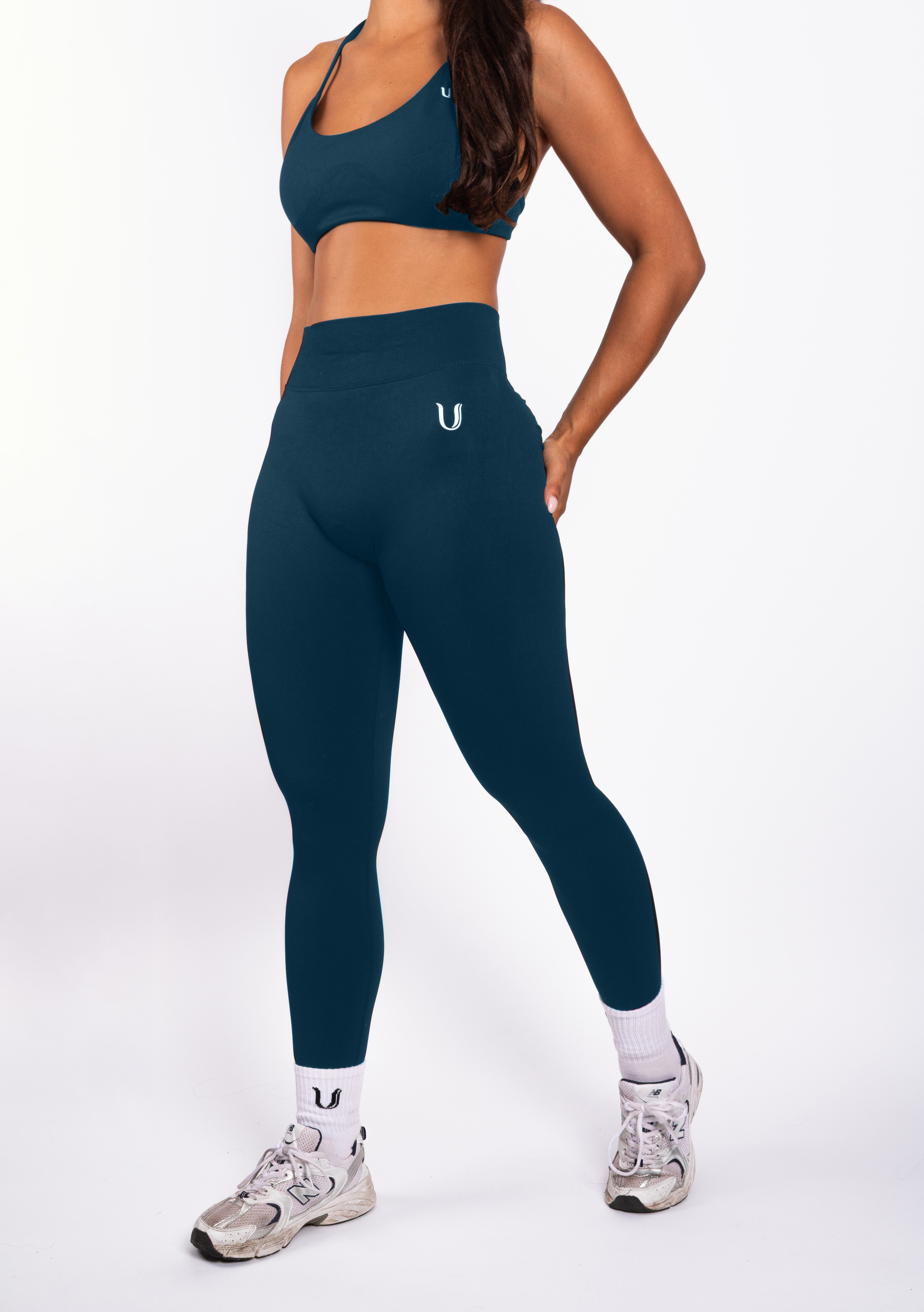 Nova | Legging Sin Costuras Moldeador – Azul