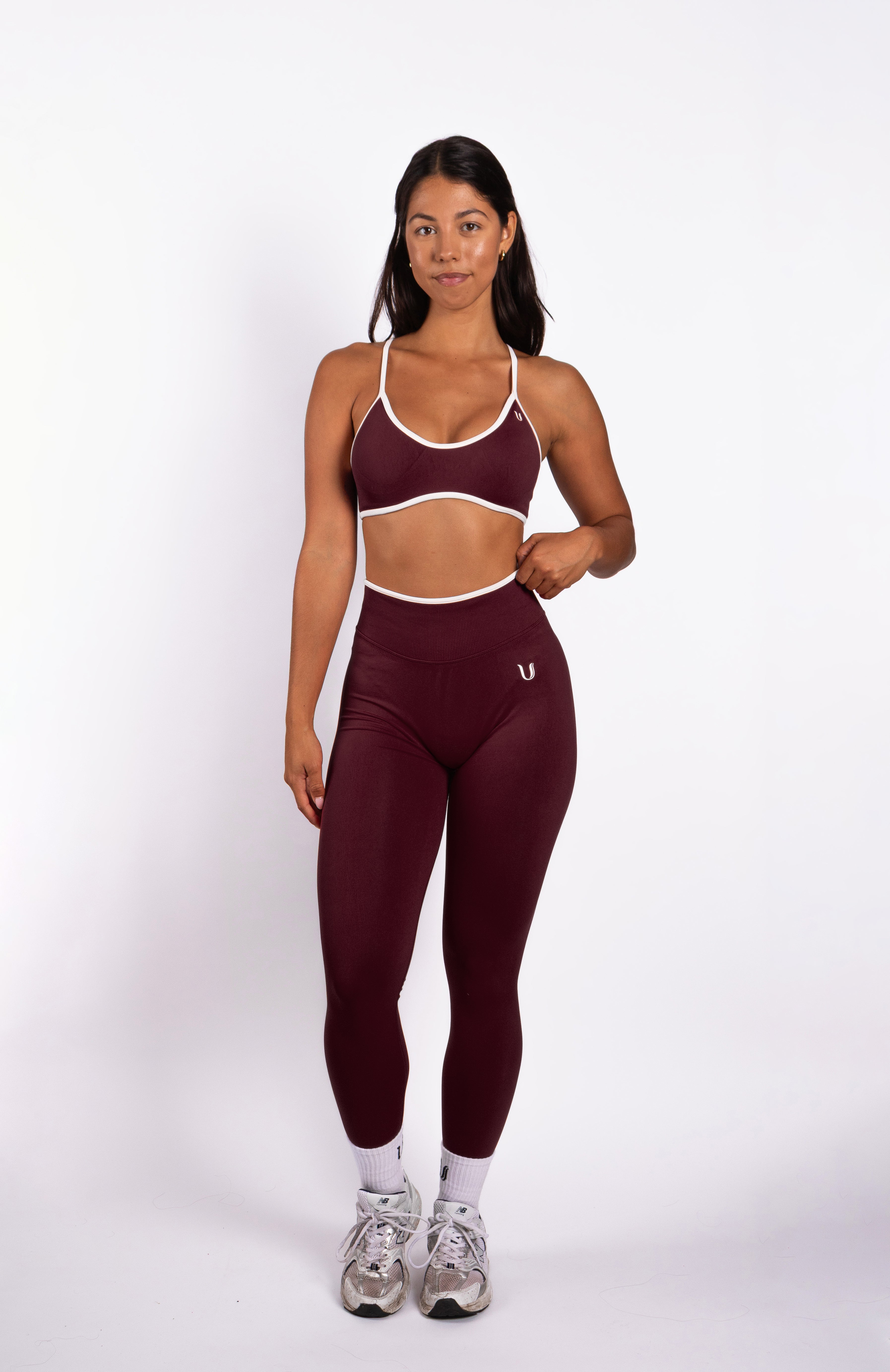 Ivy | Seamless Top de Tirantes - Burdeos