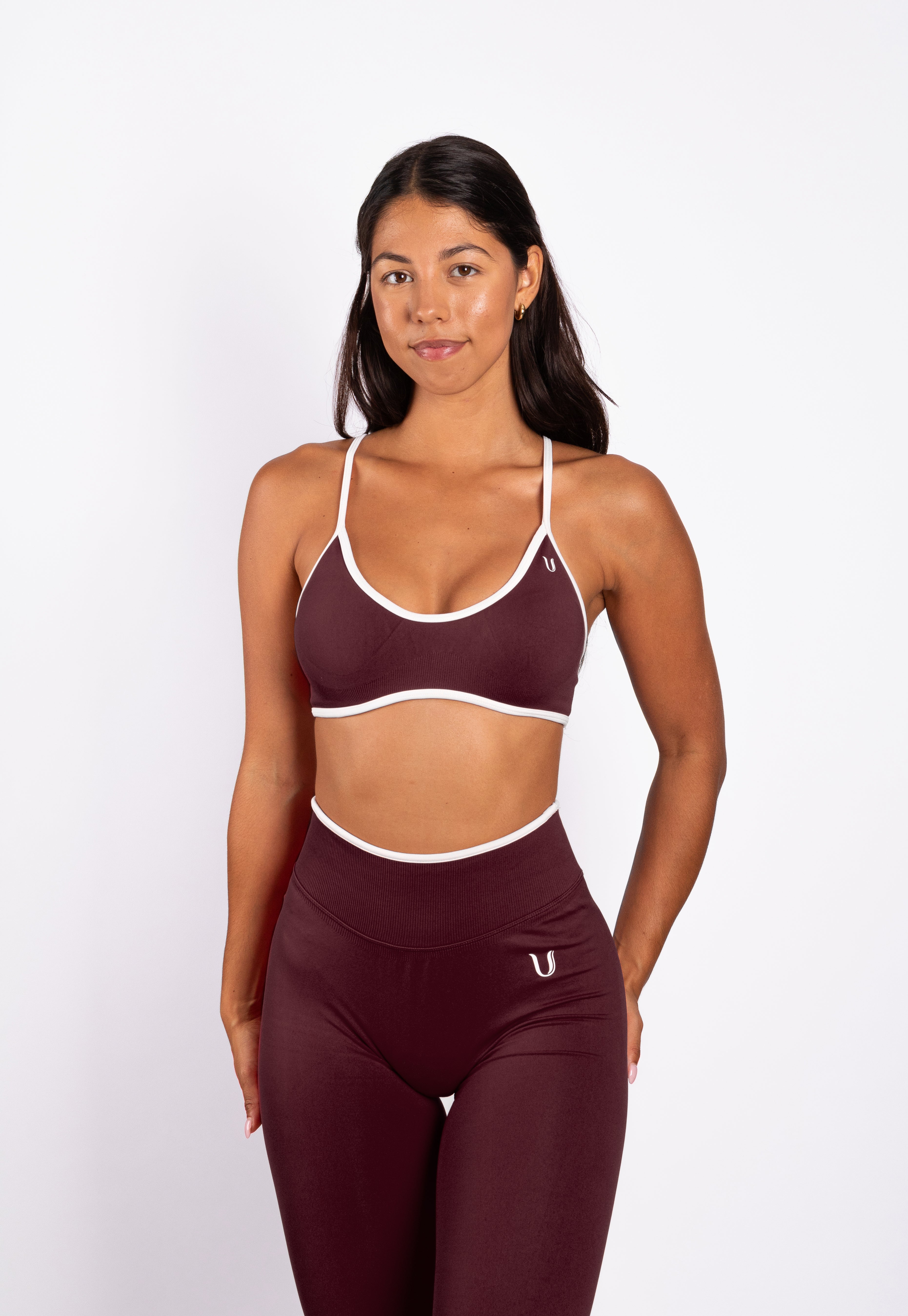 Ivy | Seamless Top de Tirantes - Burdeos