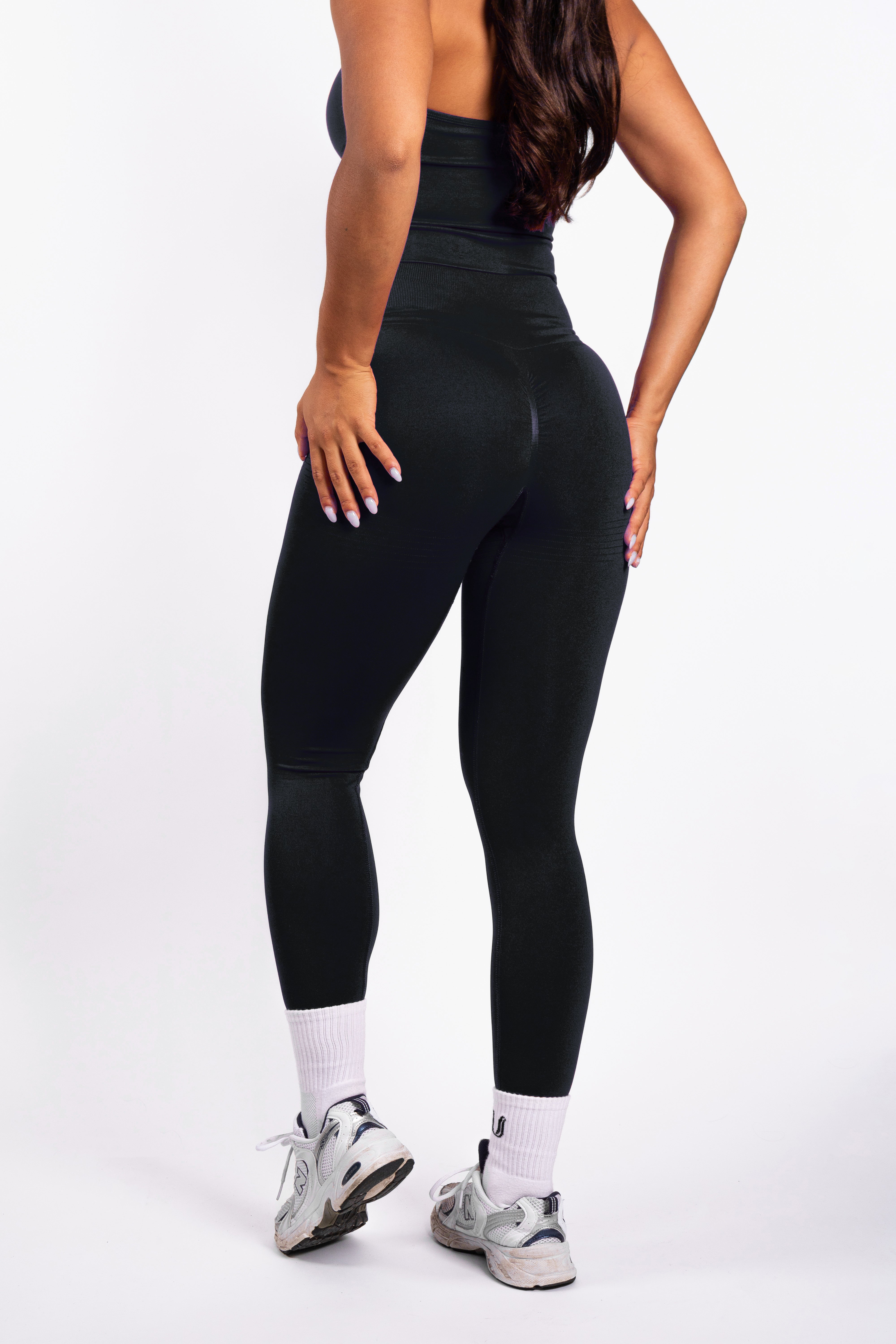 Bibi | Legging Acanalado Seamless – Rojo