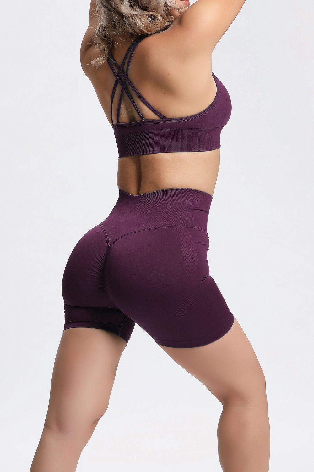 Mallas sin costuras Olivia - Morado