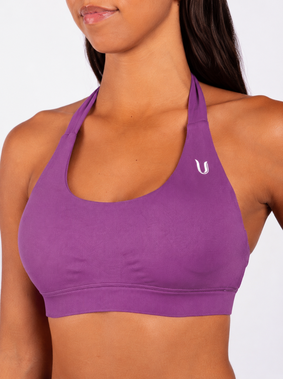 Beau | Halter Support Bra - Morado