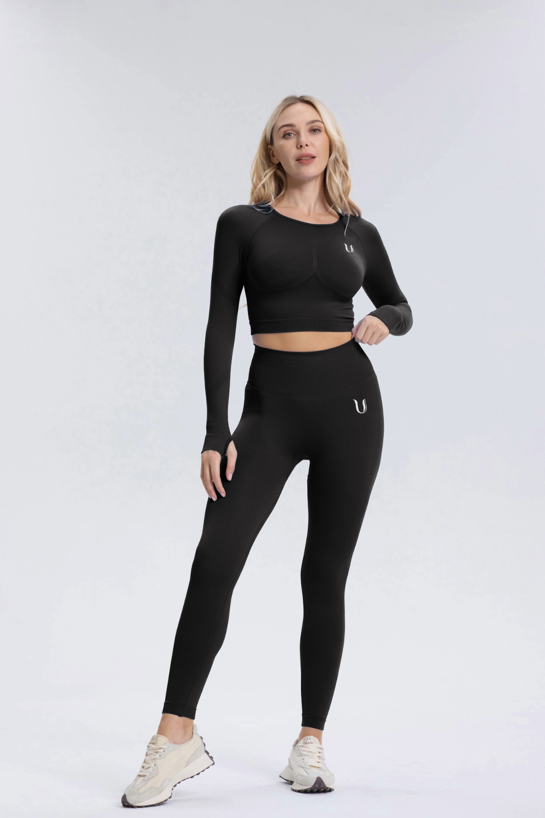 Leonie | Legging Scrunch - Negro