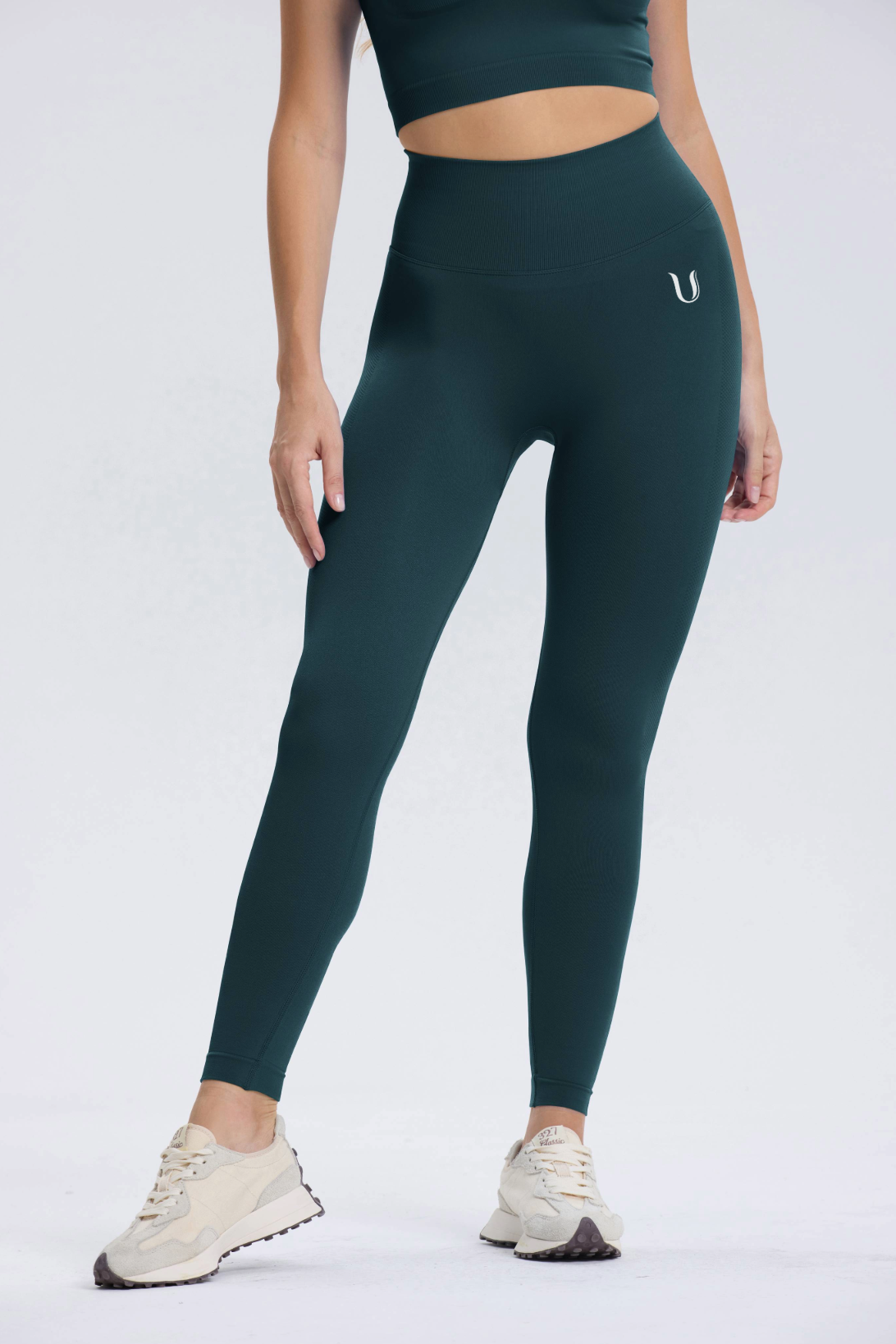 Leonie | Legging Scrunch - Verde Azulado