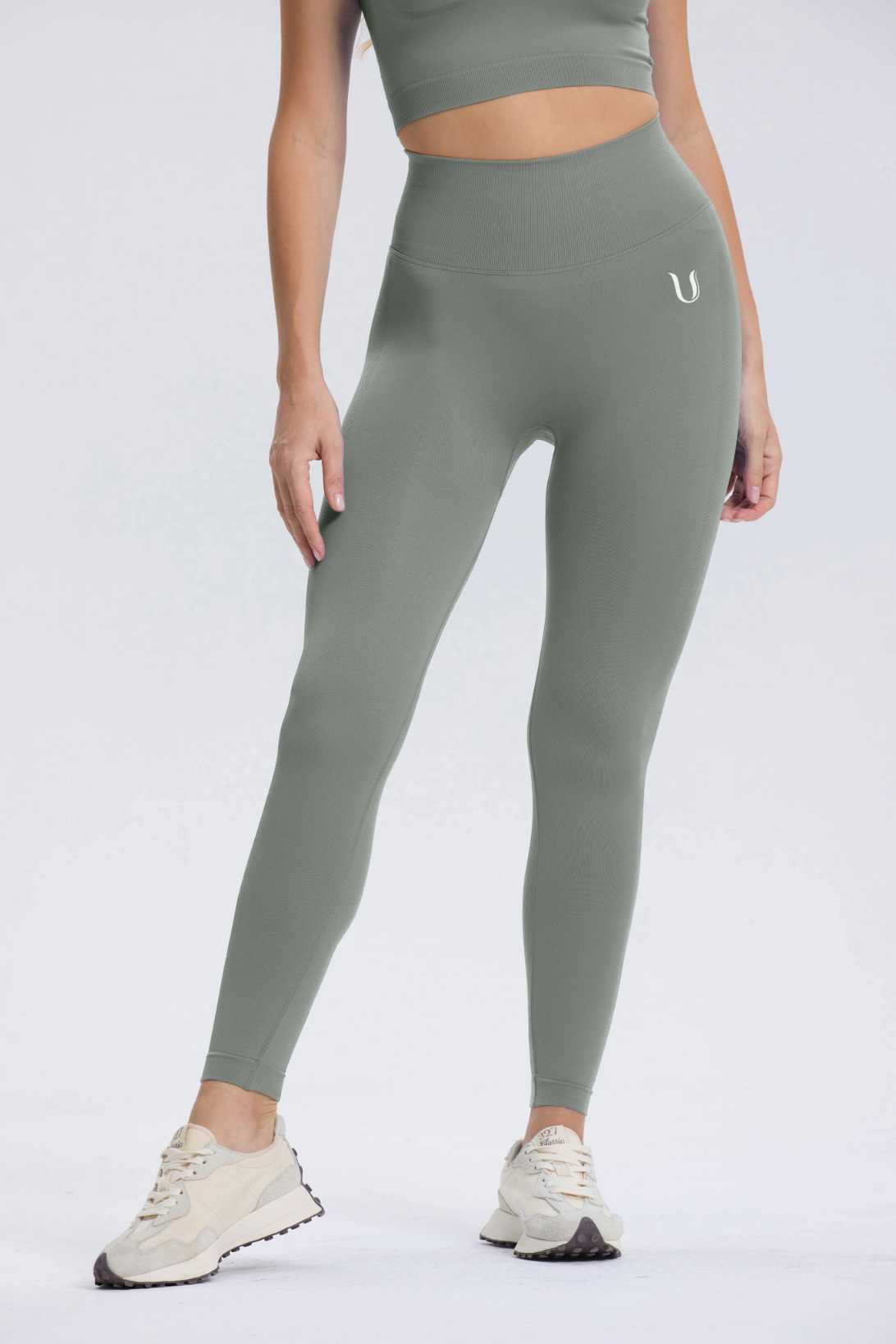 Leonie | Legging Scrunch - Gris