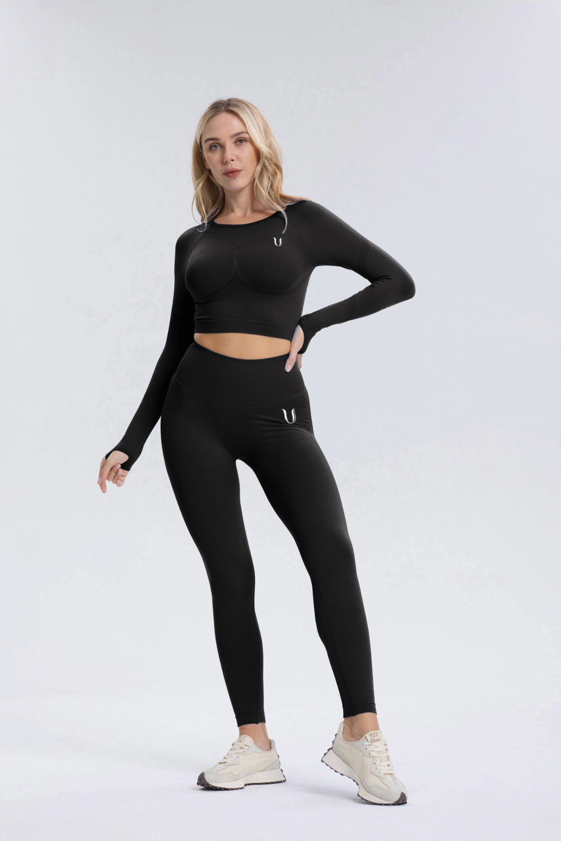 Leonie | Legging Scrunch - Negro