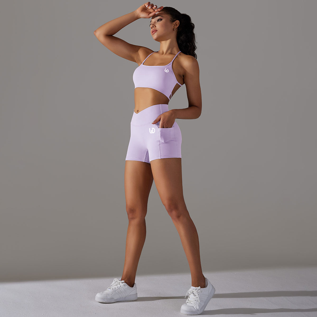 Mila | Short Set Roze - Ultimate Gainz