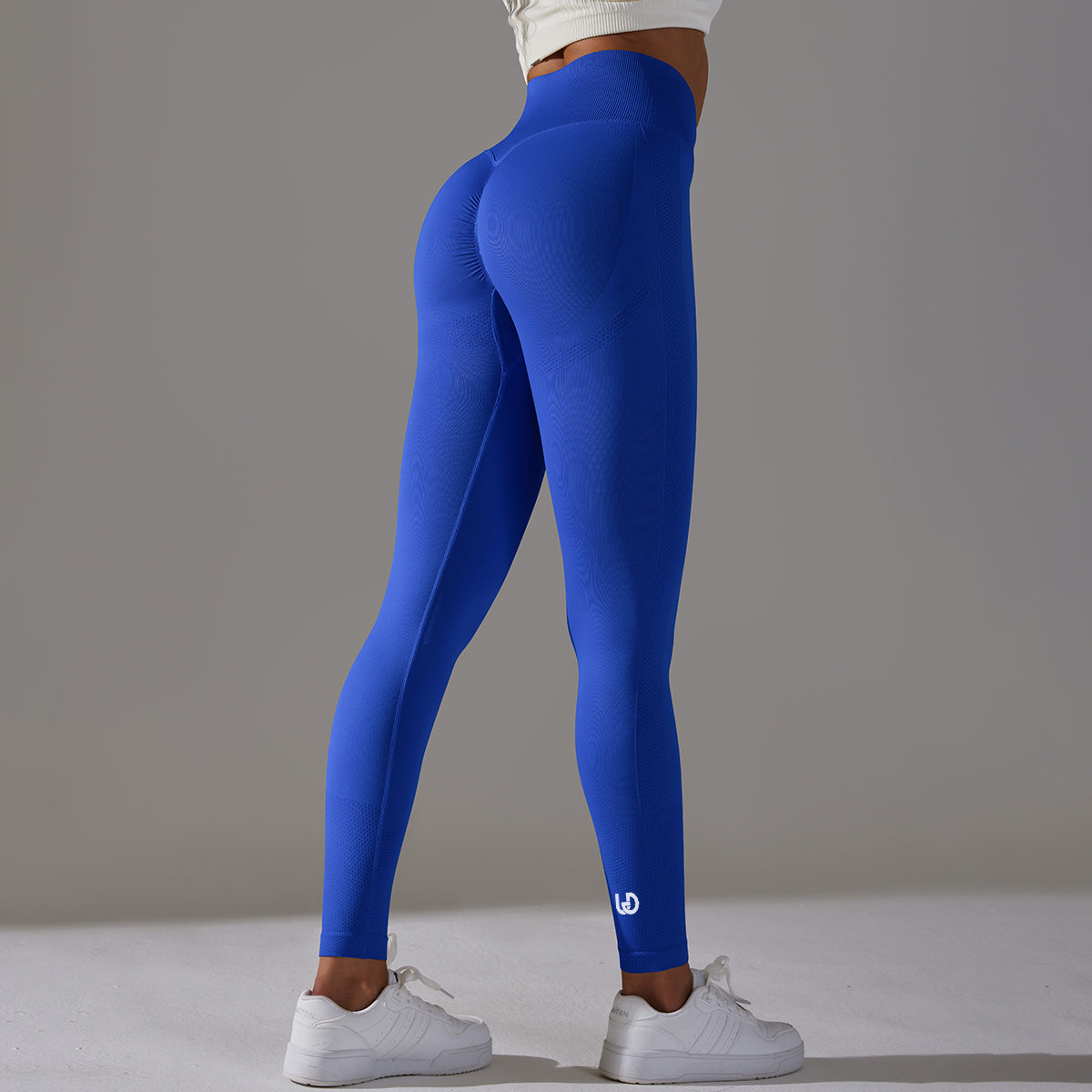 Céline | Leggings Ajustados con cintura alta - Azul