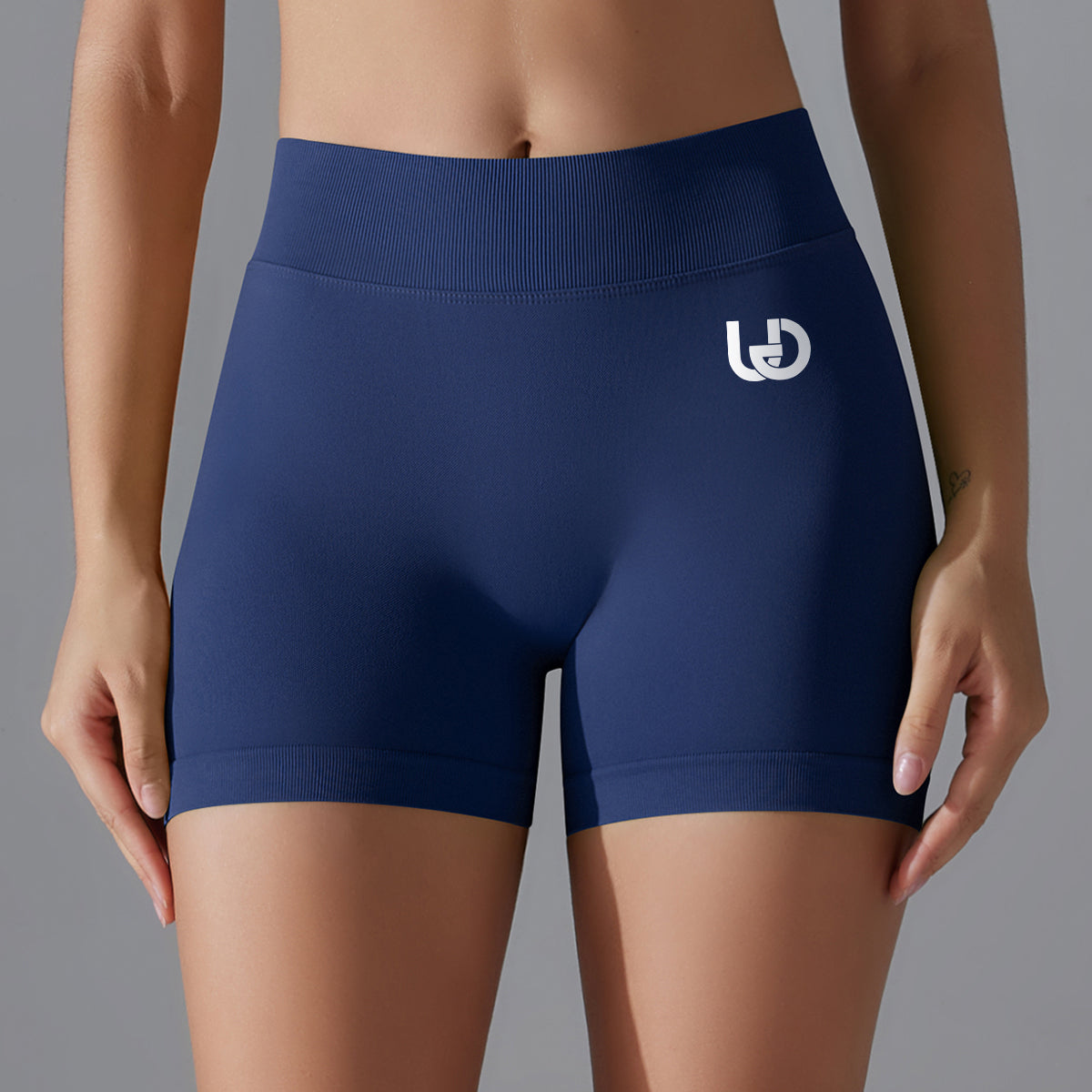 Mila V2 | Scrunch Sport Short - ﻿Azul marino