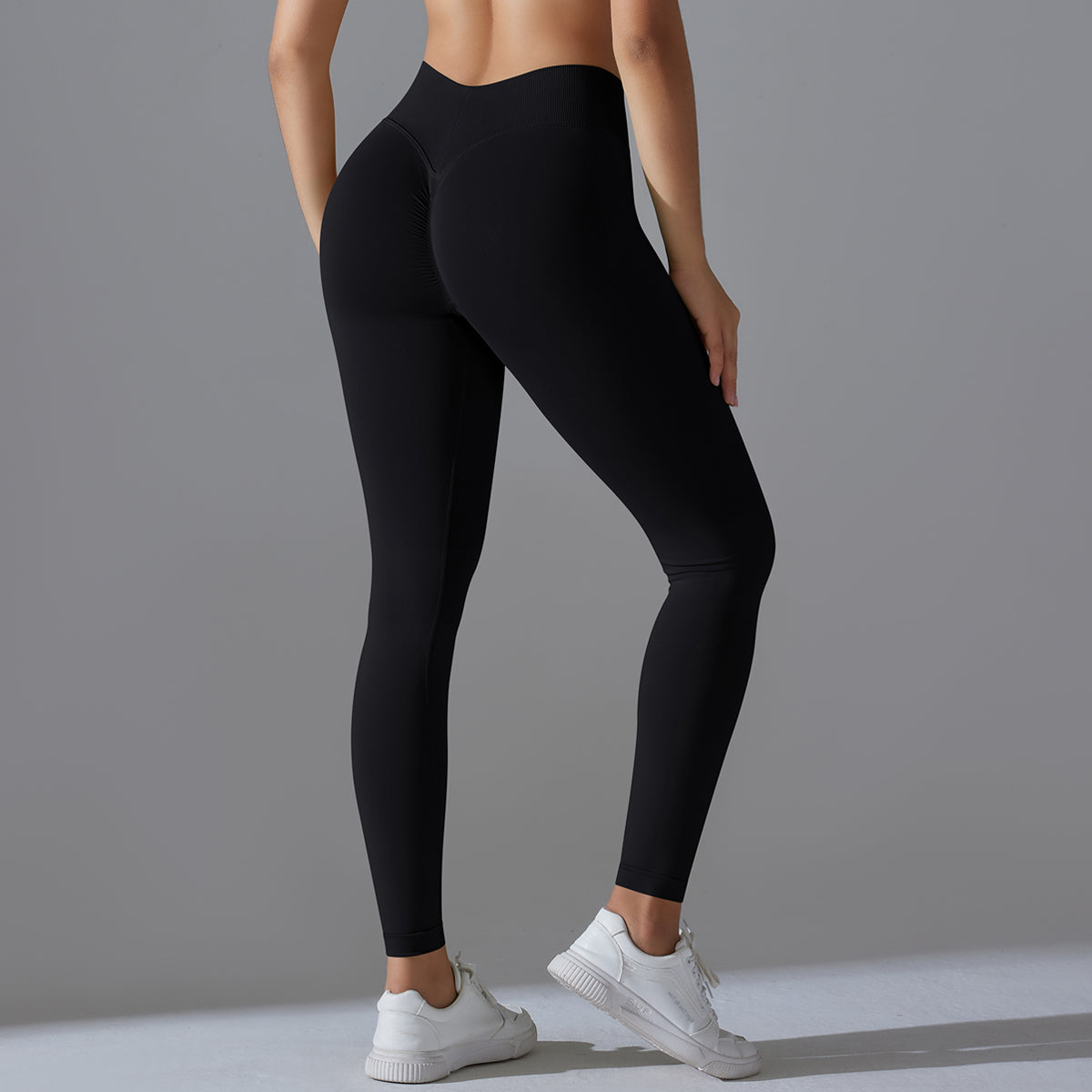 Mila V2 | Scrunch Sport Legging - Negro