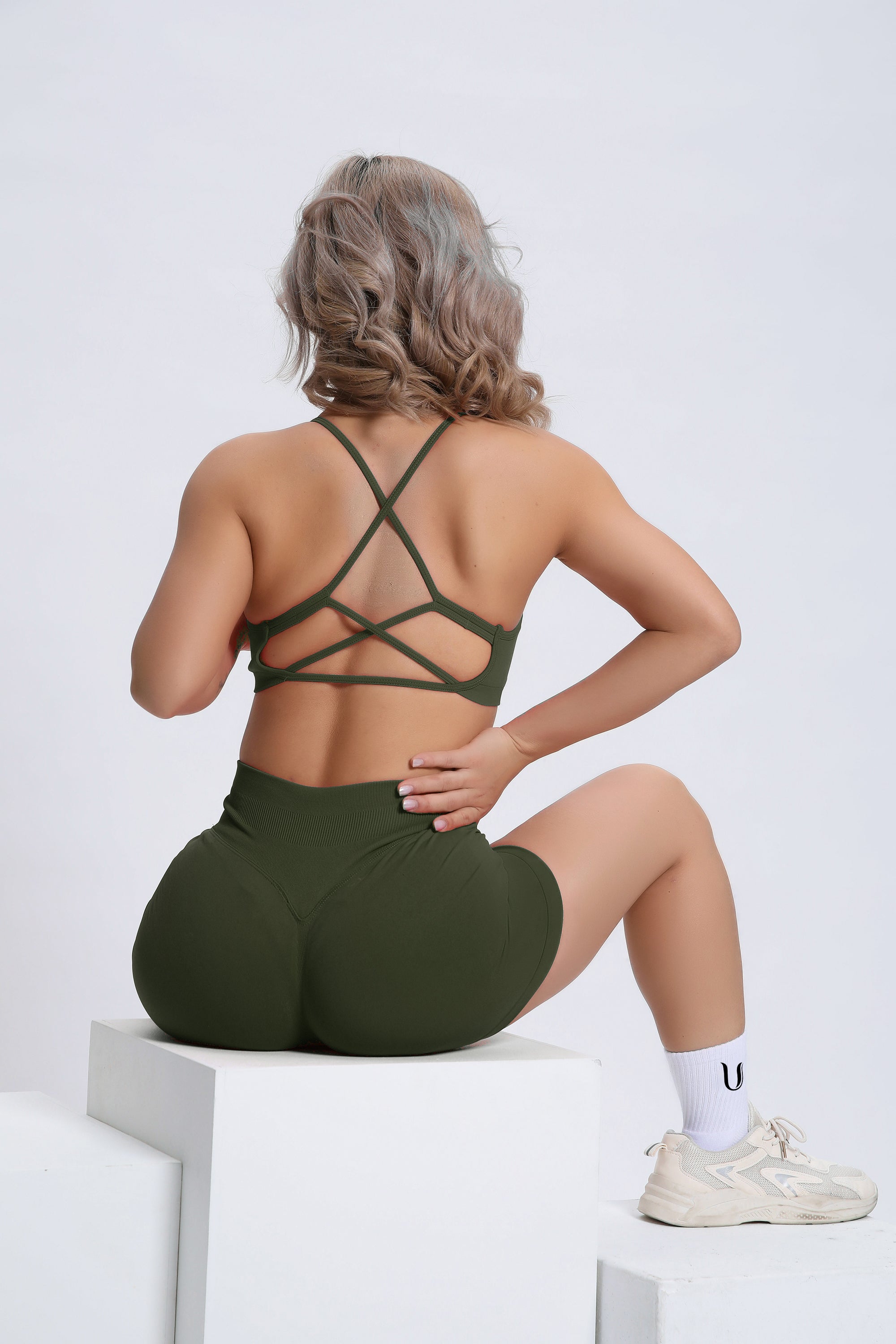 Joy | Sujetador Deportivo Crossback – Verde