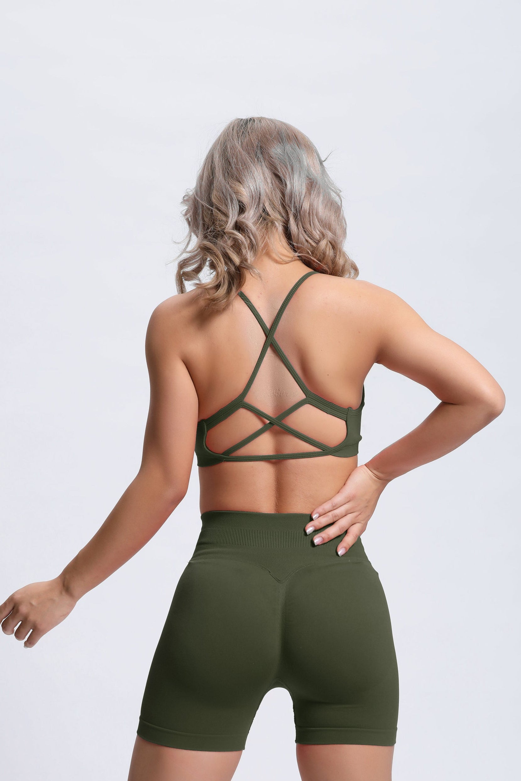 Joy | Sujetador Deportivo Crossback – Verde