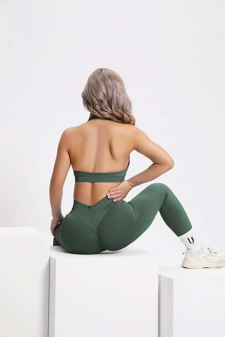 Beau | Leggings de Alto Rendimiento - Verde