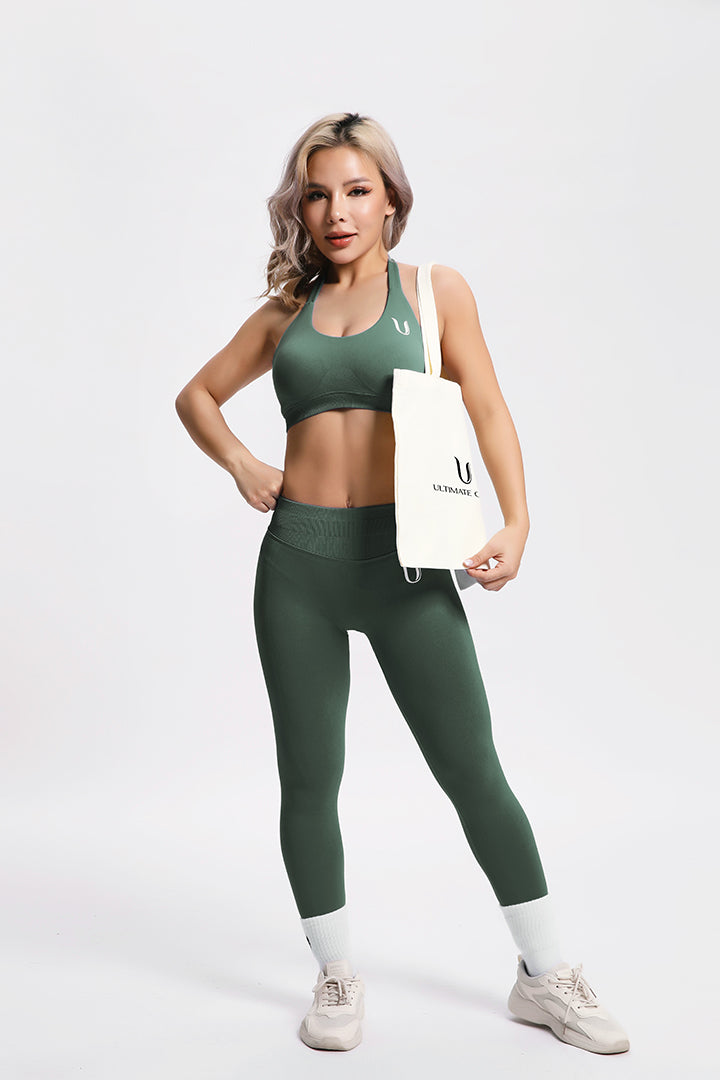 Beau | Leggings de Alto Rendimiento - Verde