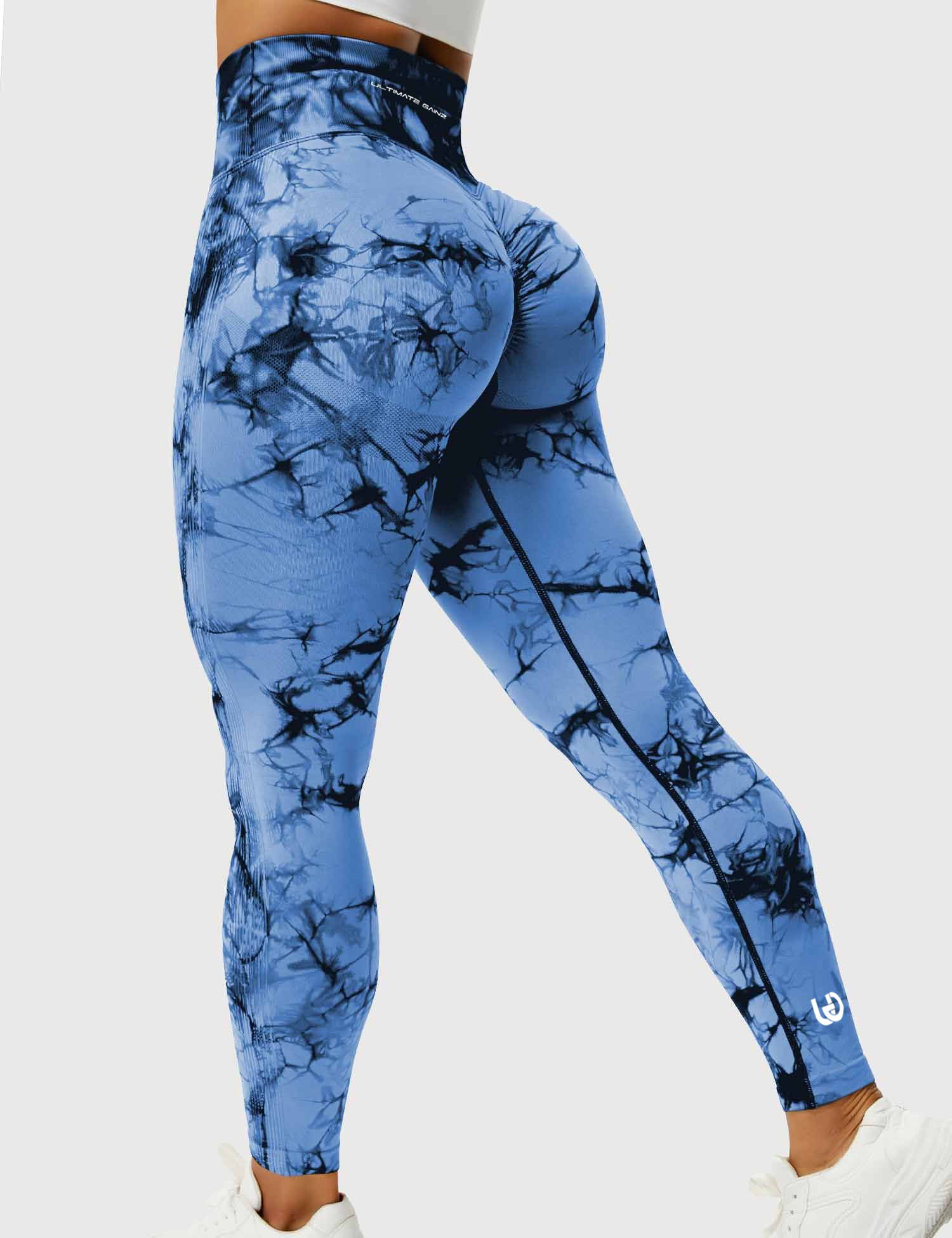 Aimy | Legging Scrunch Tie Dye - Azul