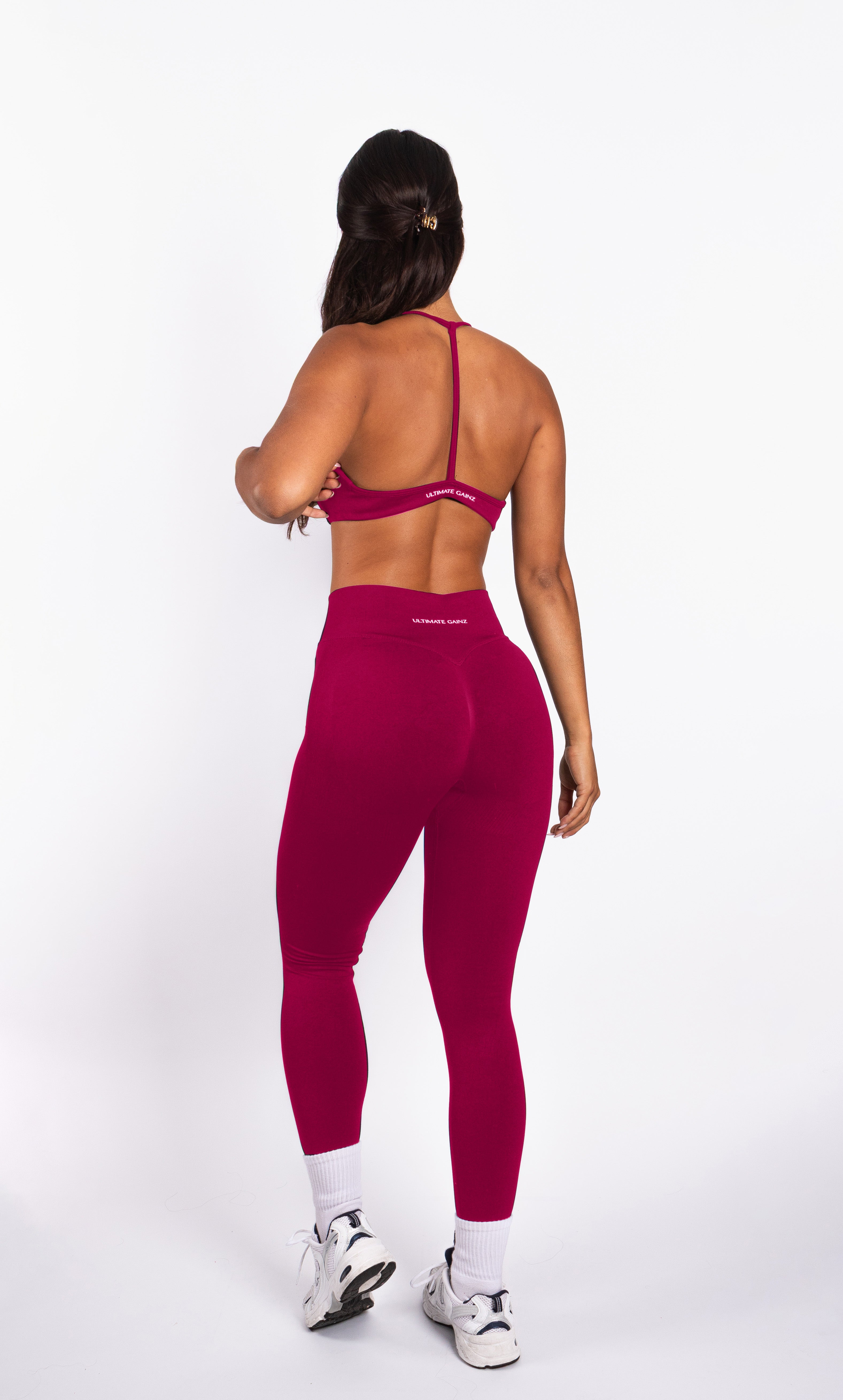 Nova | Seamless Shaping Leggings – Raspberry