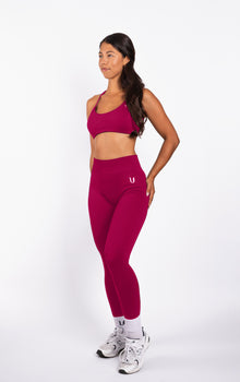 Nova | Seamless Open Rug Bra – Framboos - afbeelding 3