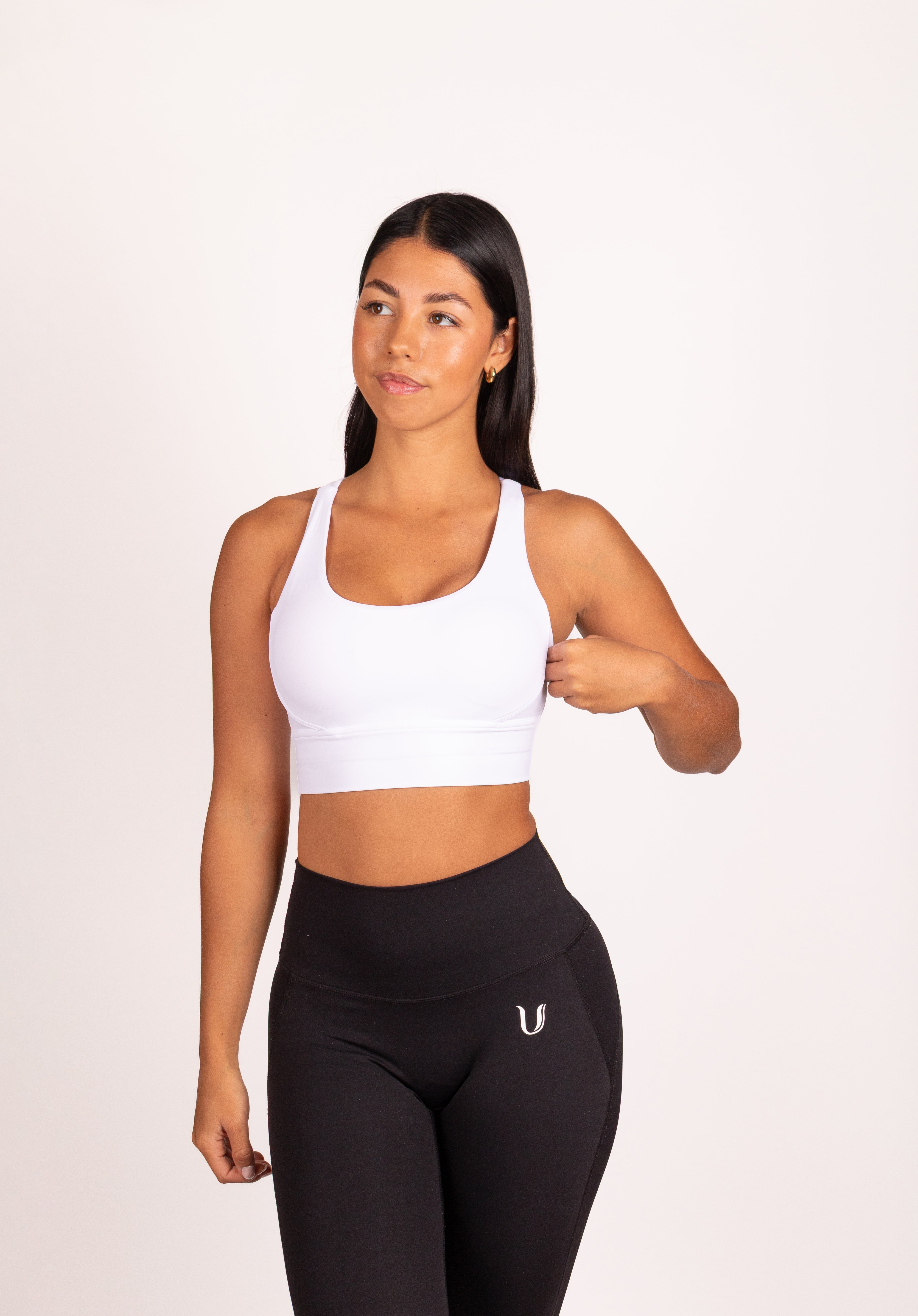 Kyra | Cross bra - White