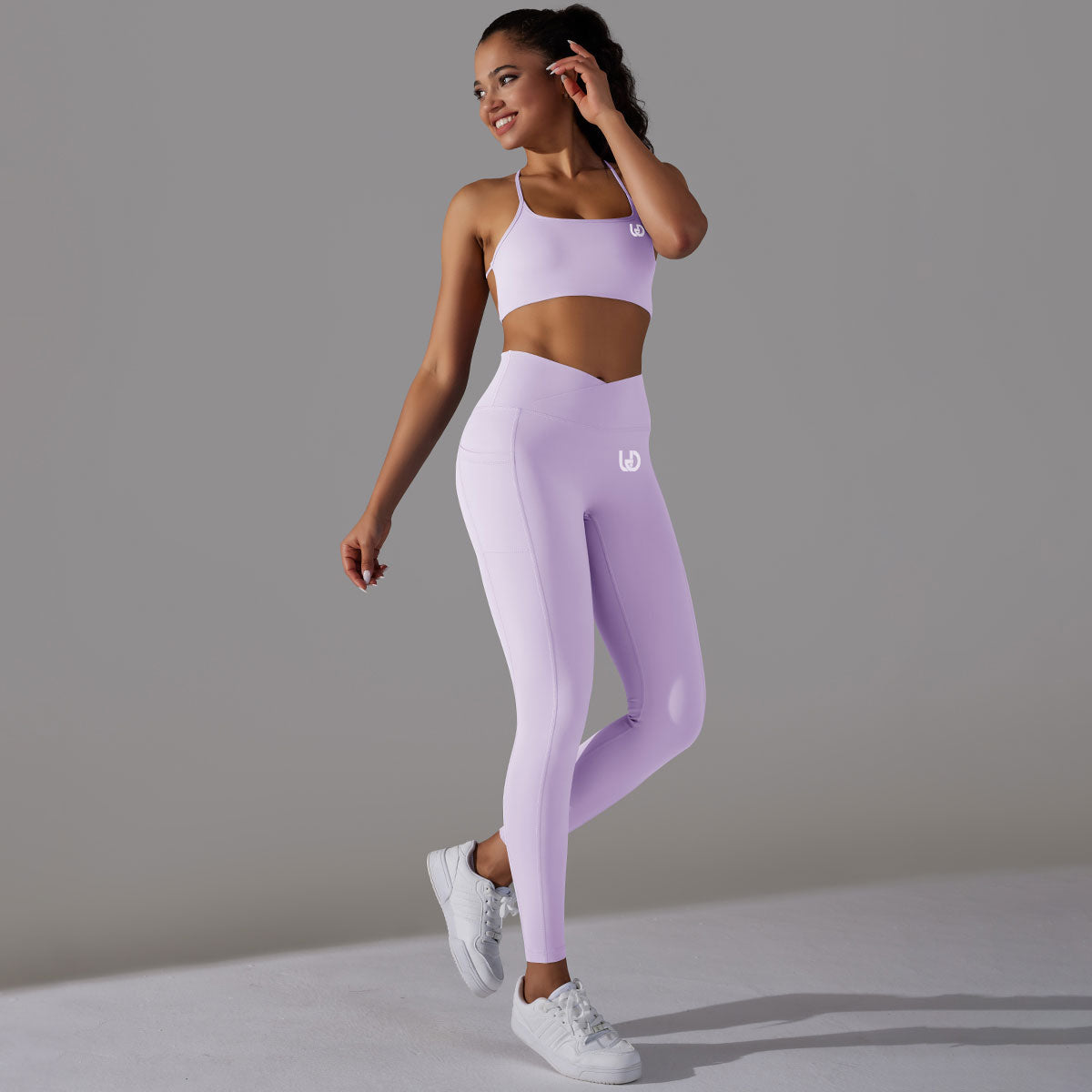 Milá | Conjunto legging-top - Rosa