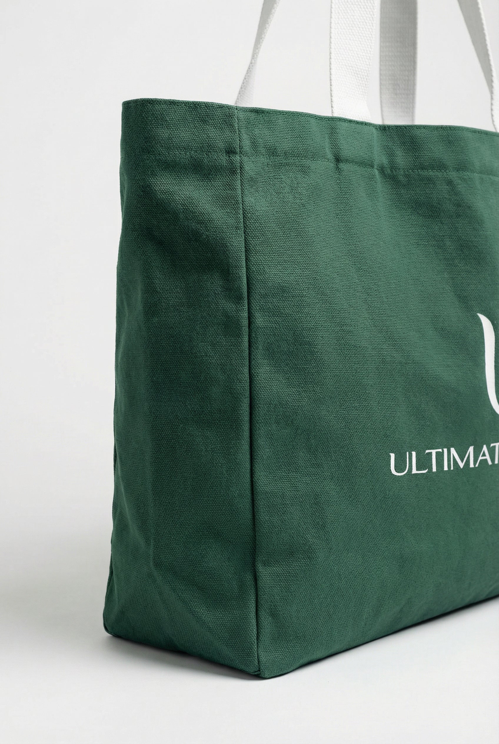 Ultimate Gainz Signature Tote Bag + 1 Par de Calcetines – Verde Bosque