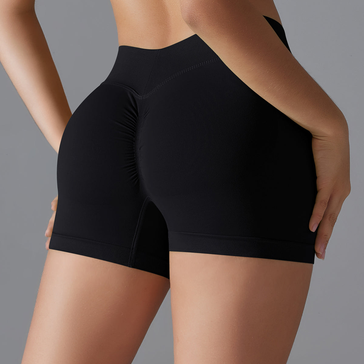 Negro﻿Mila V2 | Scrunch Sport Short - ﻿﻿Negro