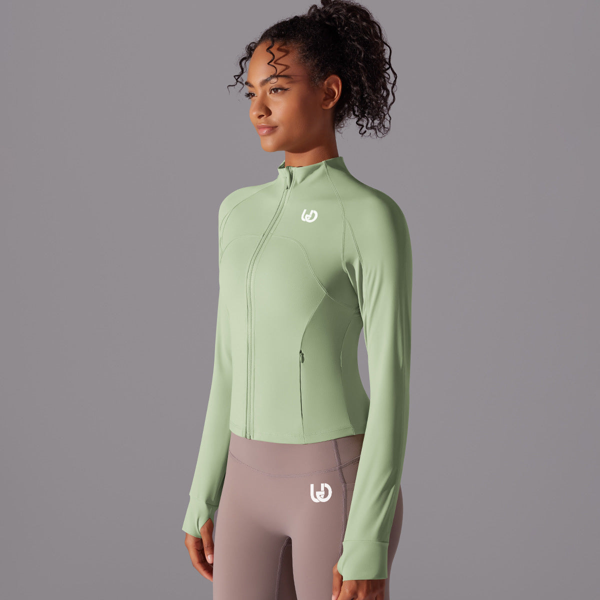 Cloe | Chaqueta Performance con cremallera - Verde