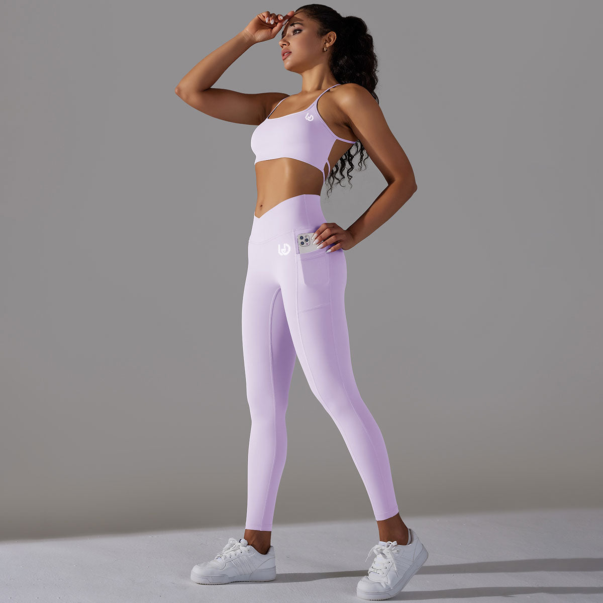 Milá | Conjunto legging-top - Rosa