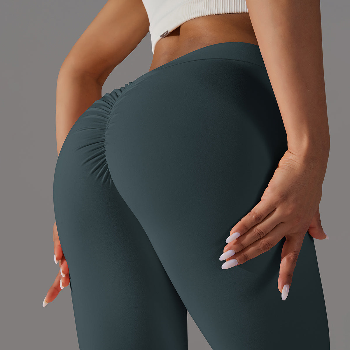 Emma | Leggings Extra Scrunch - Verde Bosque