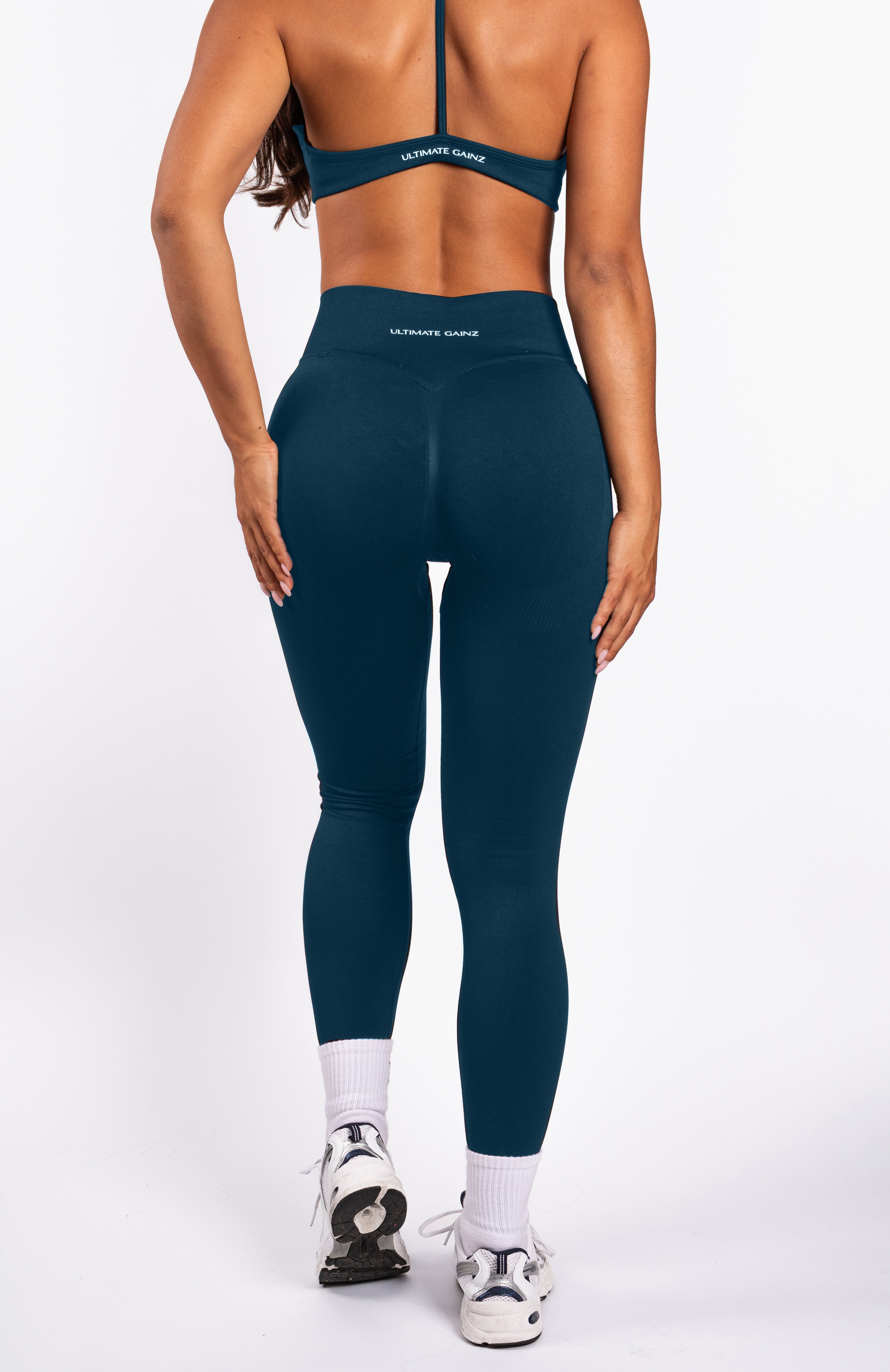 Nova | Legging Sin Costuras Moldeador – Azul