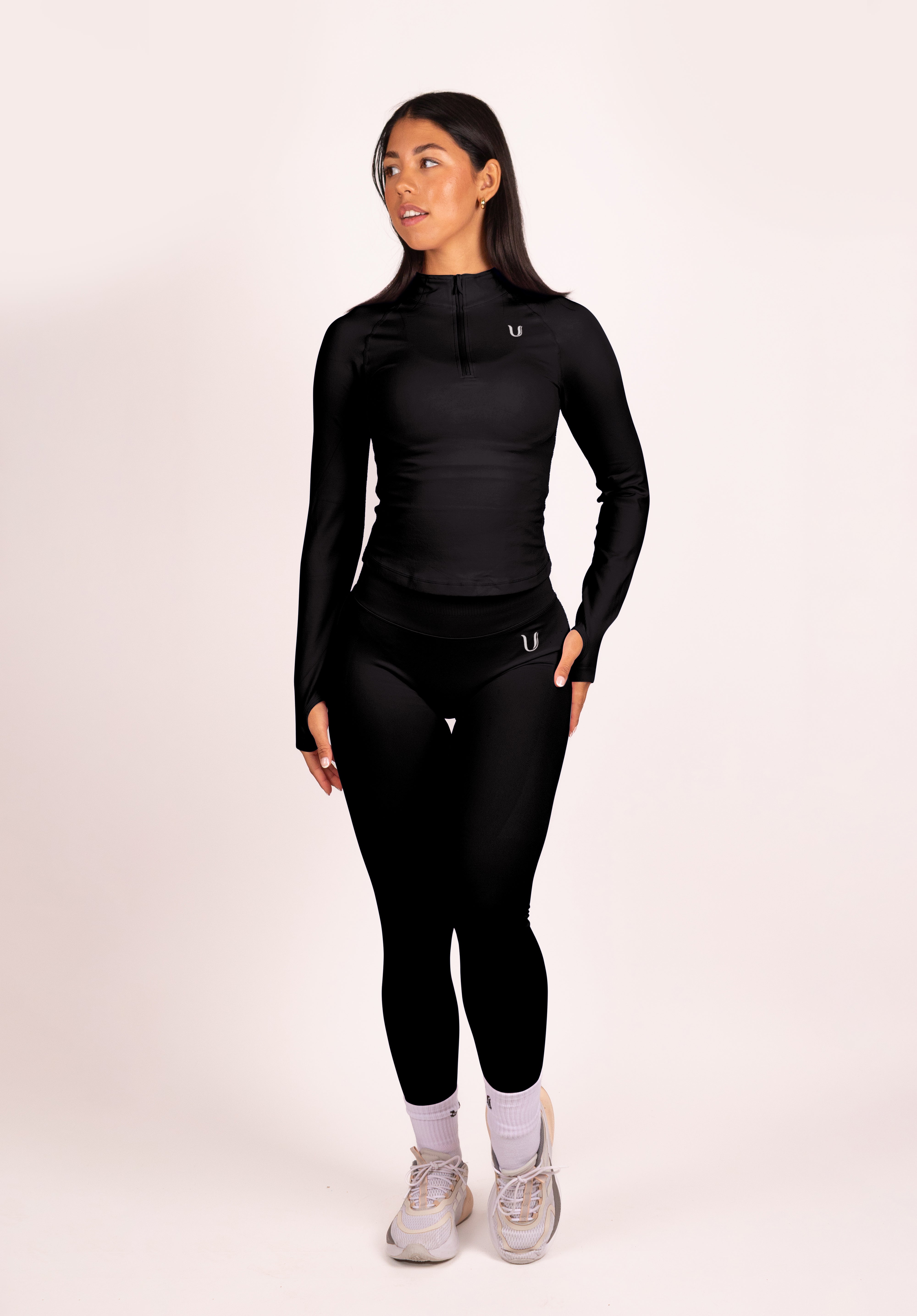 Beau Premium High Performance Scrunch Legging Zwart - Dames sportkleding afbeelding 12