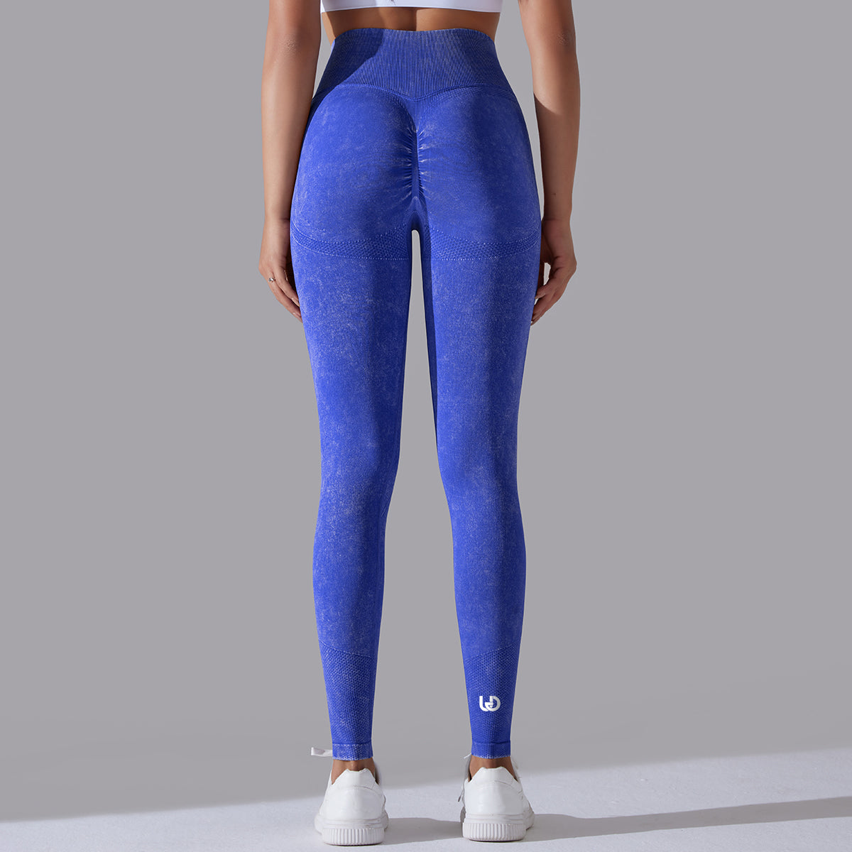 Jane | Patrones De Legging Scrunch - Azul