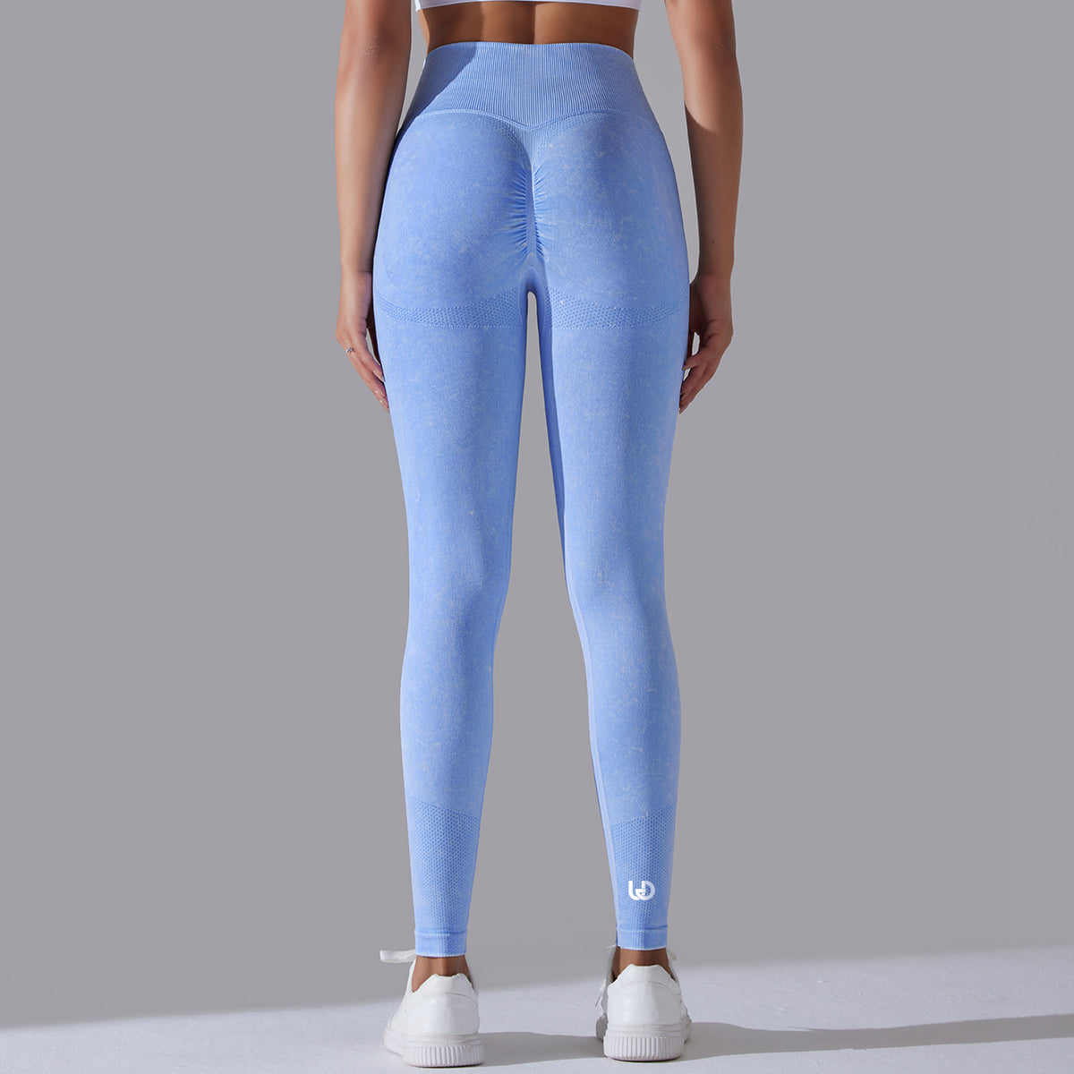 Jane | Patrones Legging Scrunch - Azul Cielo