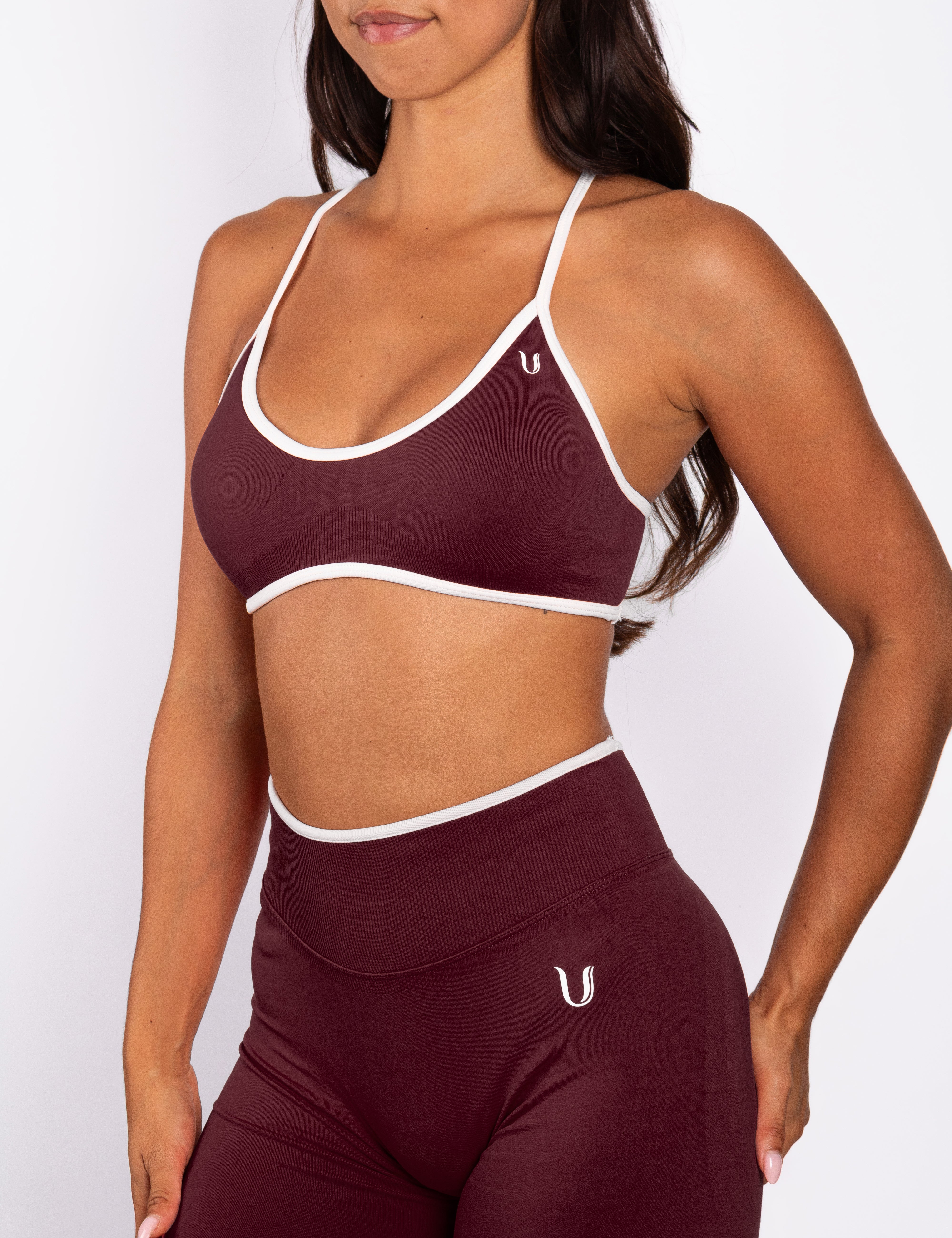 Ivy | Seamless Top de Tirantes - Burdeos