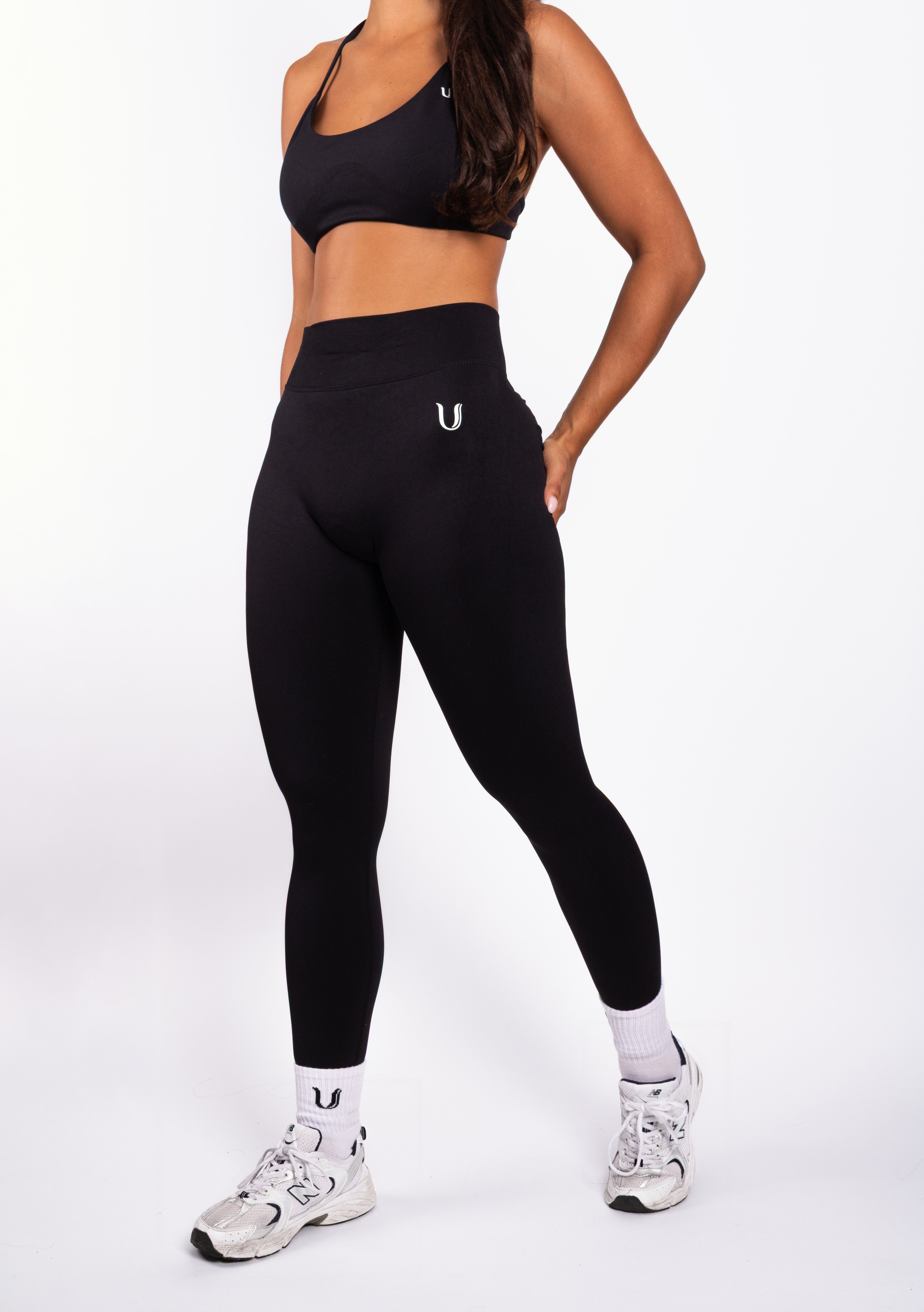 Nova | Legging Sin Costuras Moldeador – Negro