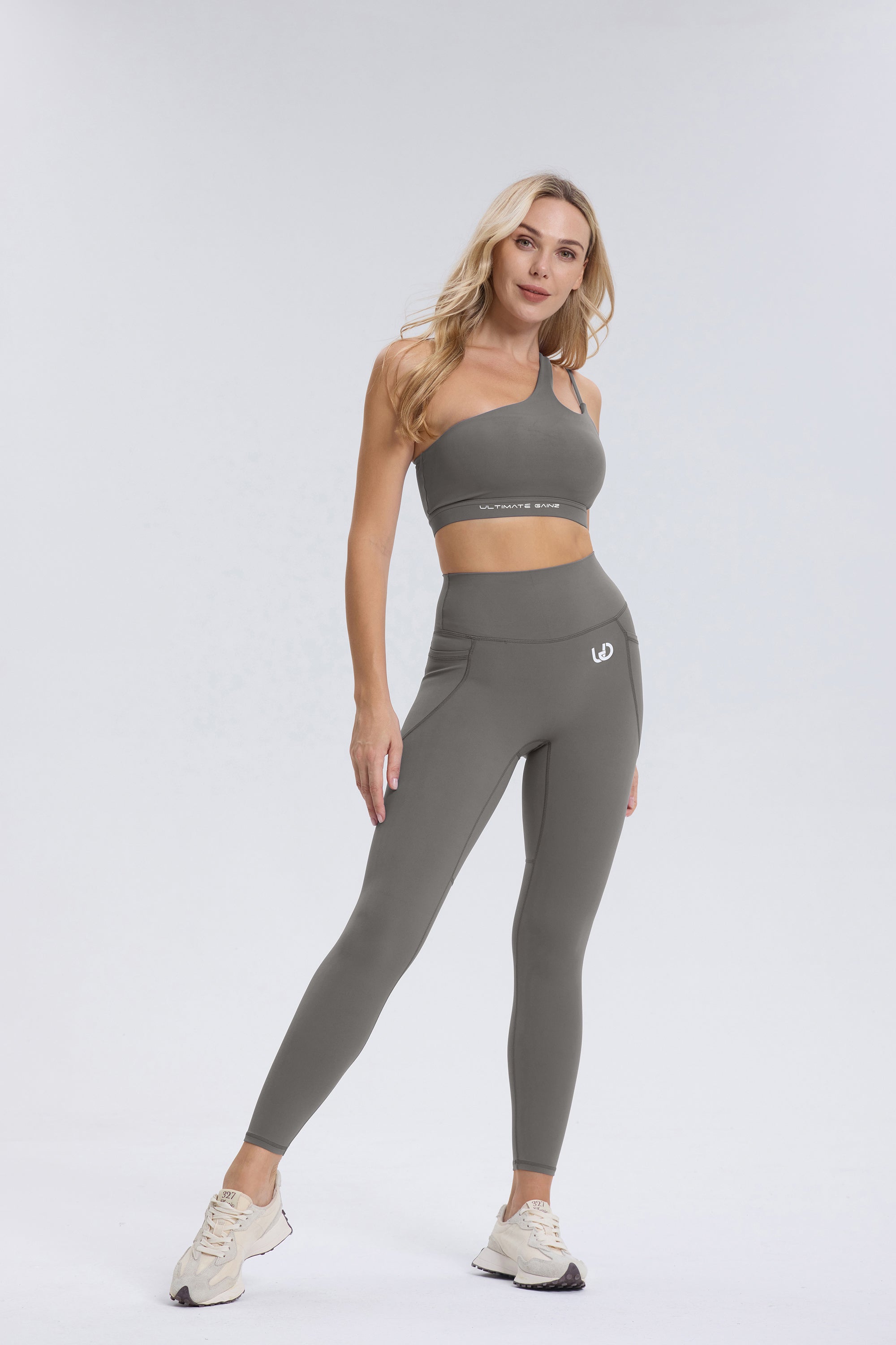 Palmer | Leggings con bolsillos - Gris