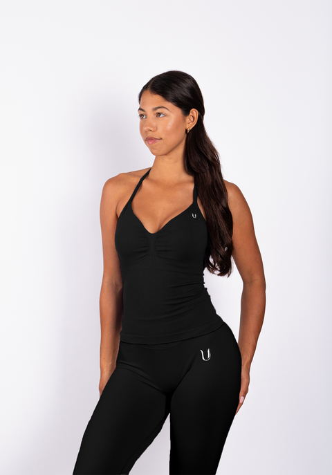 Beau | Crop Top - Negro
