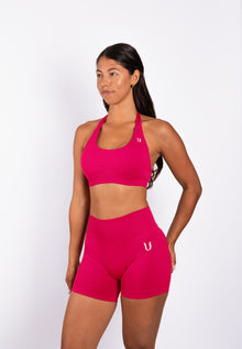 Beau | Premium High Performance Scrunch Shorts - Pink