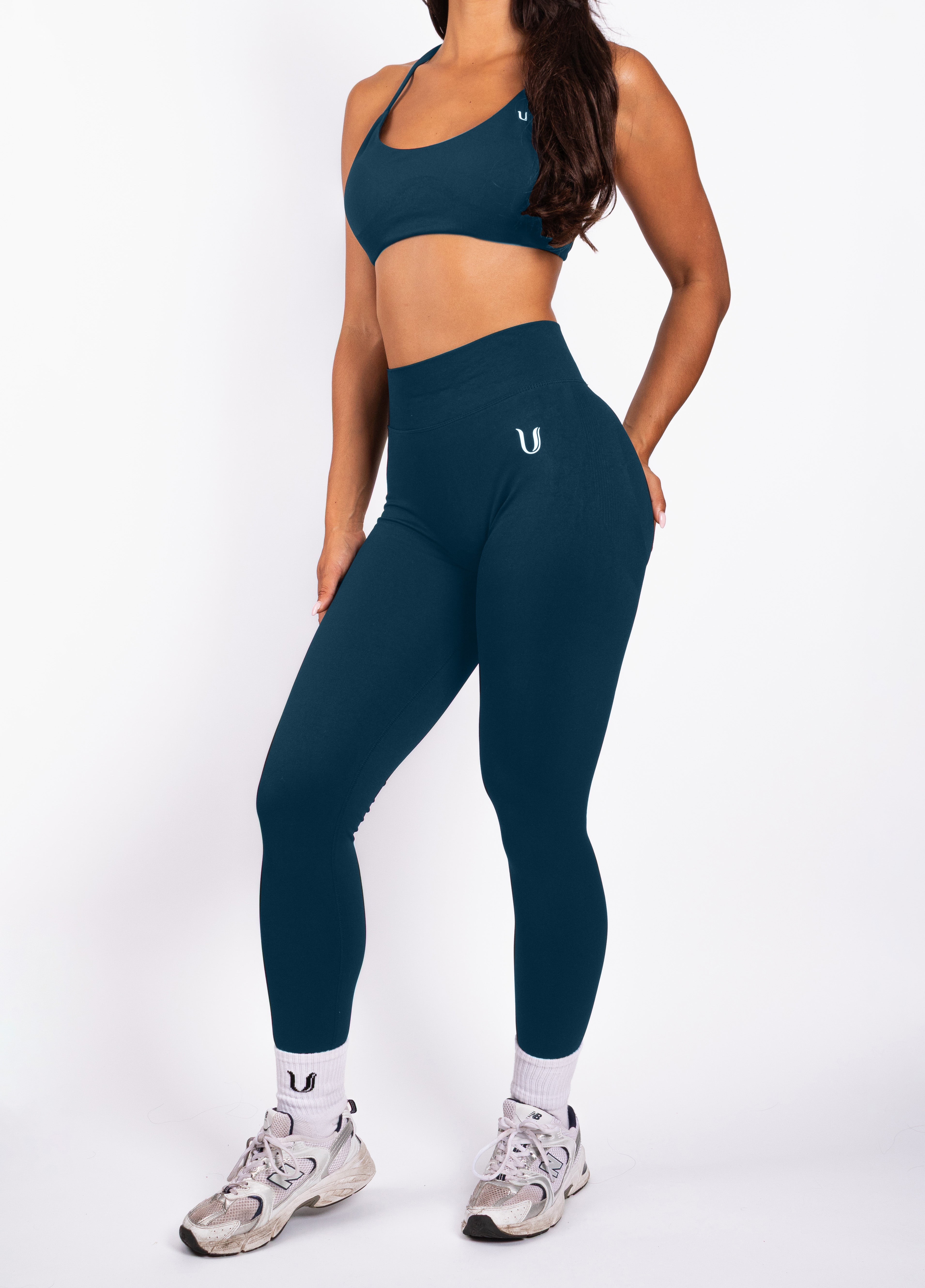 Nova | Legging Sin Costuras Moldeador – Azul