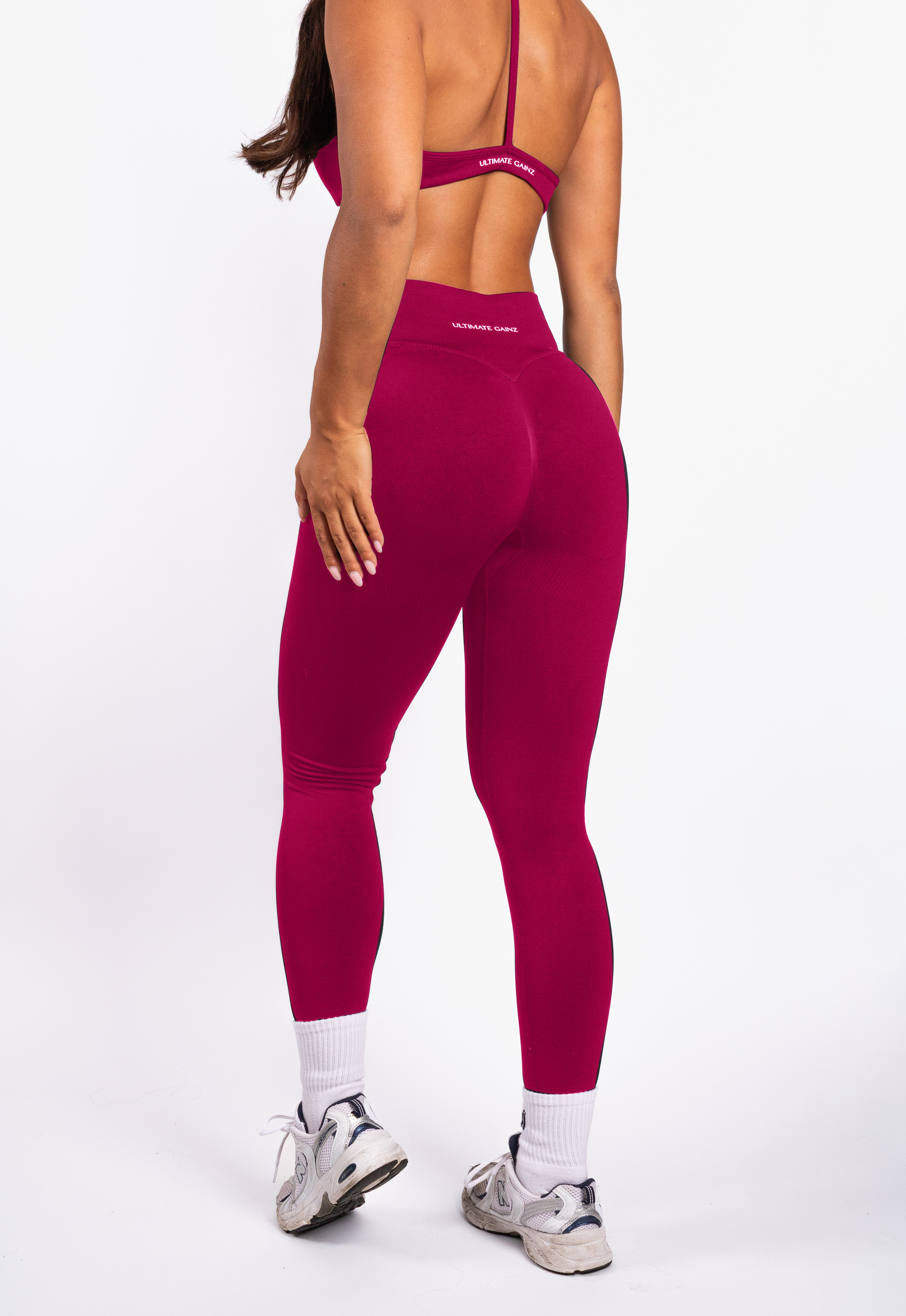 Nova | Legging Sin Costuras Moldeador – Frambuesa