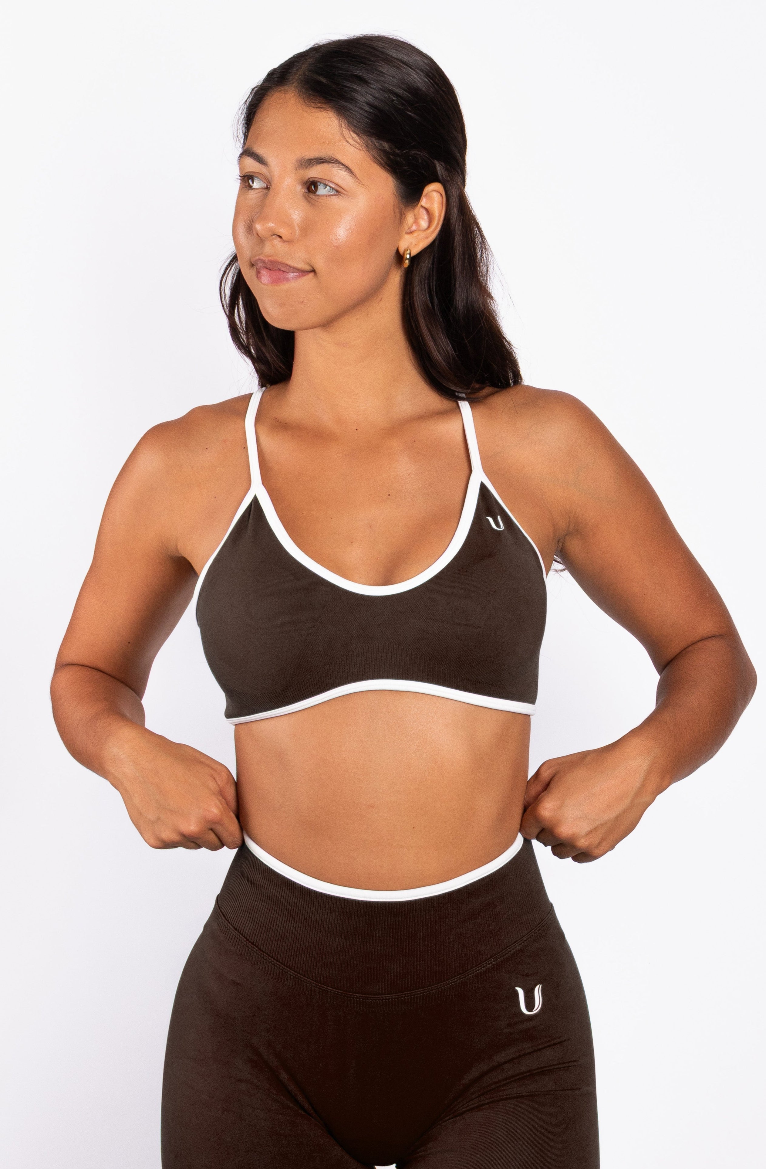 Ivy | Seamless Top de Tirantes – Marrón
