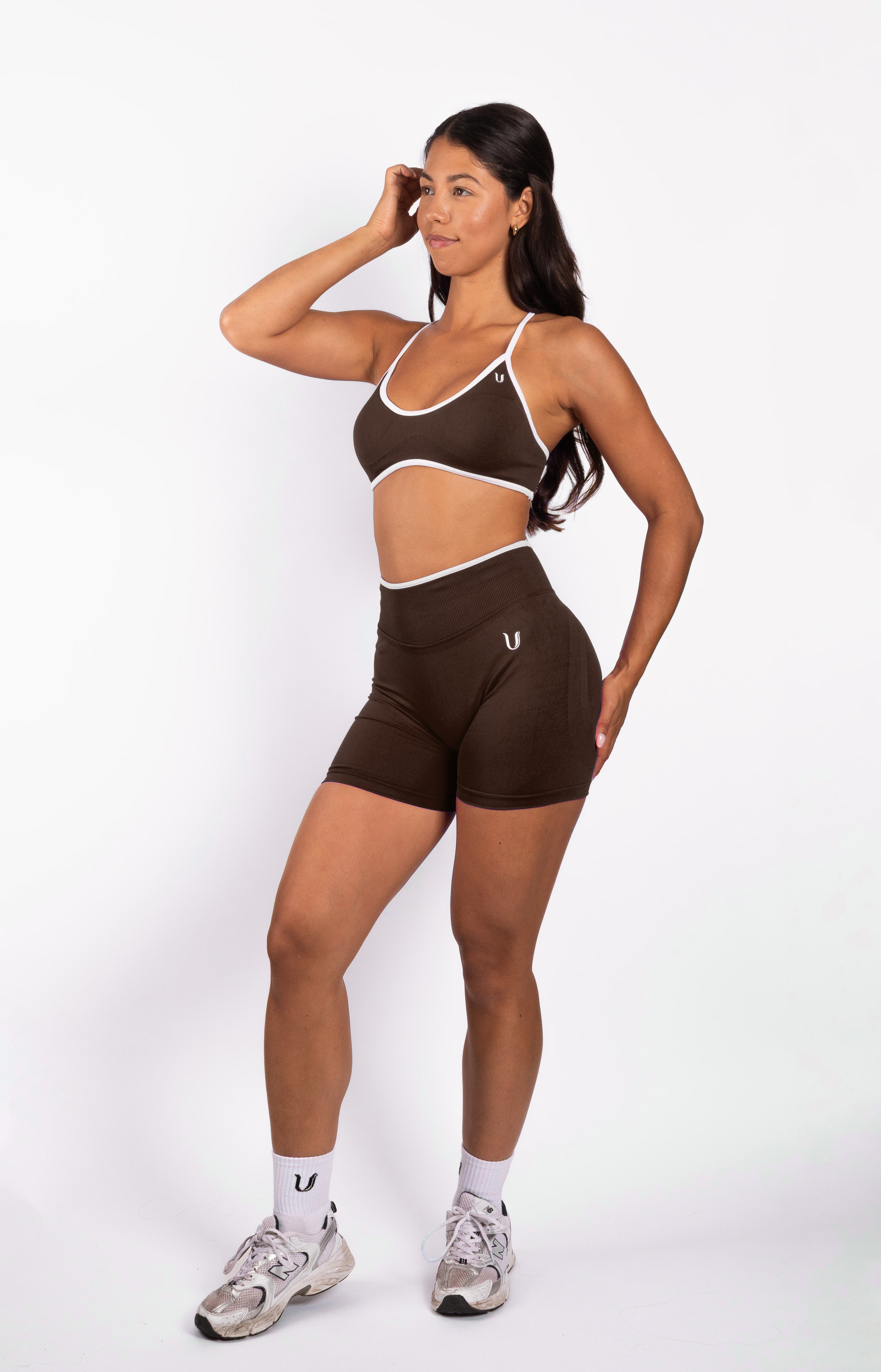 Ivy | Seamless Short – Marrón
