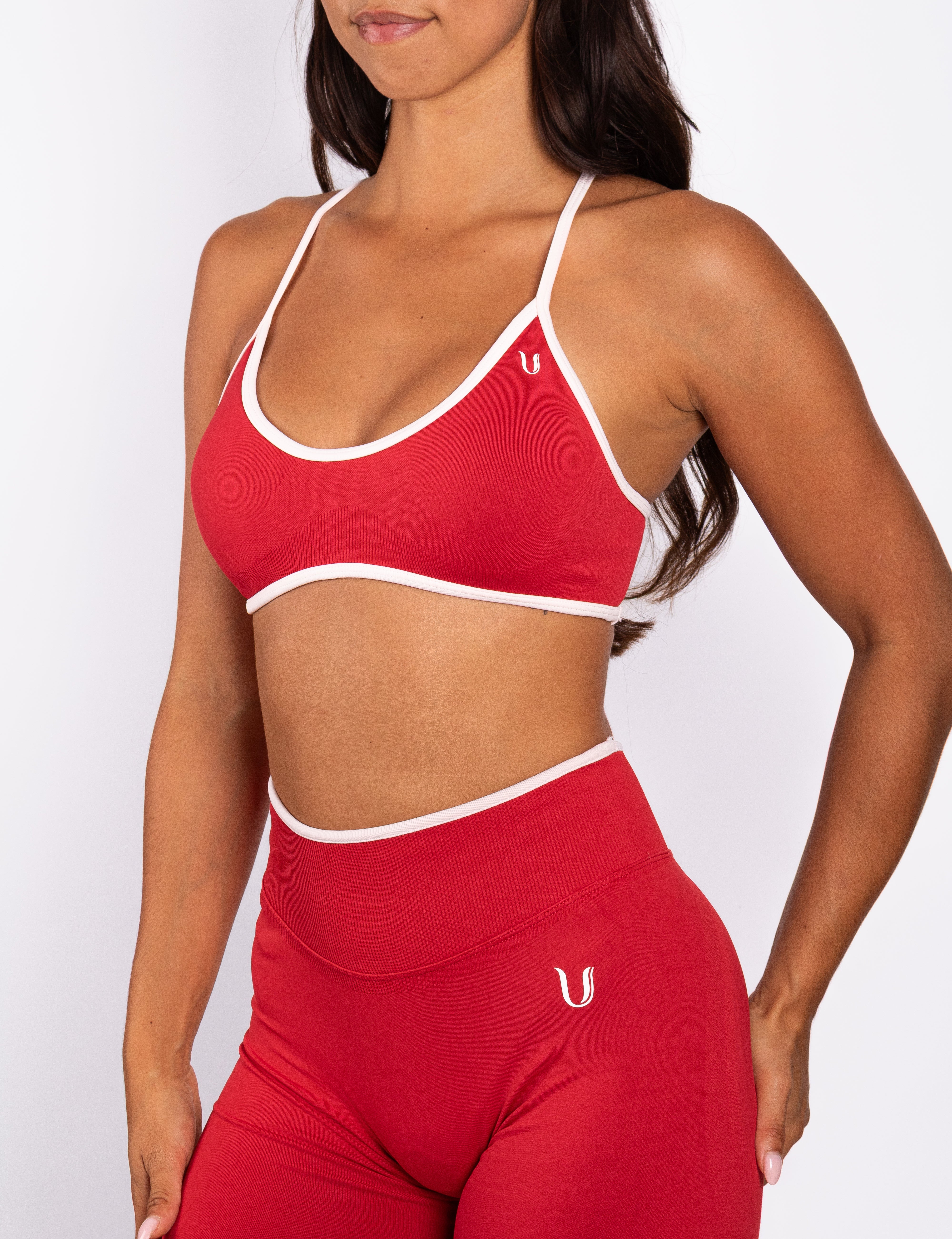 Ivy | Seamless Top de Tirantes - Rojo